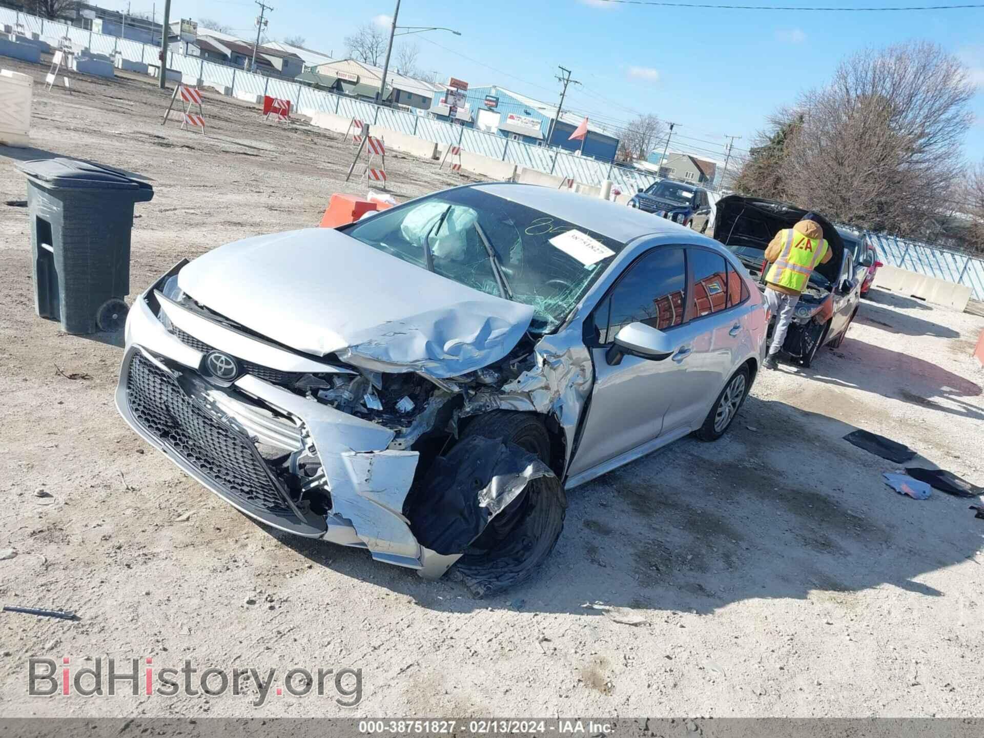 2021 TOYOTA COROLLA - VIN: 5YFEPMAE5MP248548 - Фото 2