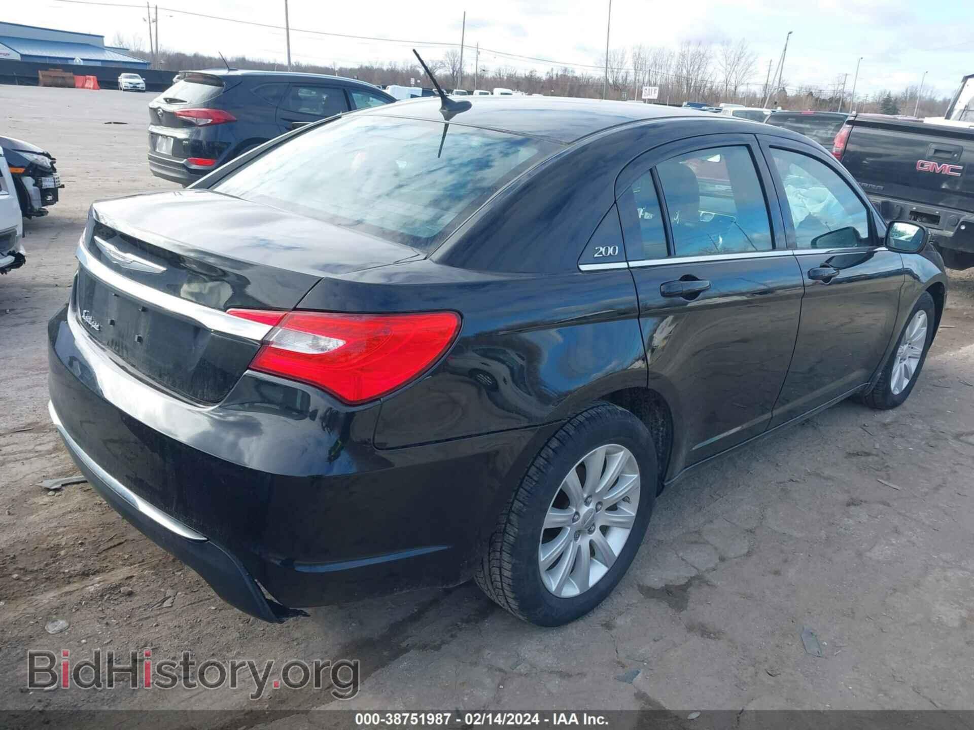 2014 CHRYSLER 200 - VIN: 1C3CCBBB7EN128507 - Фото 4