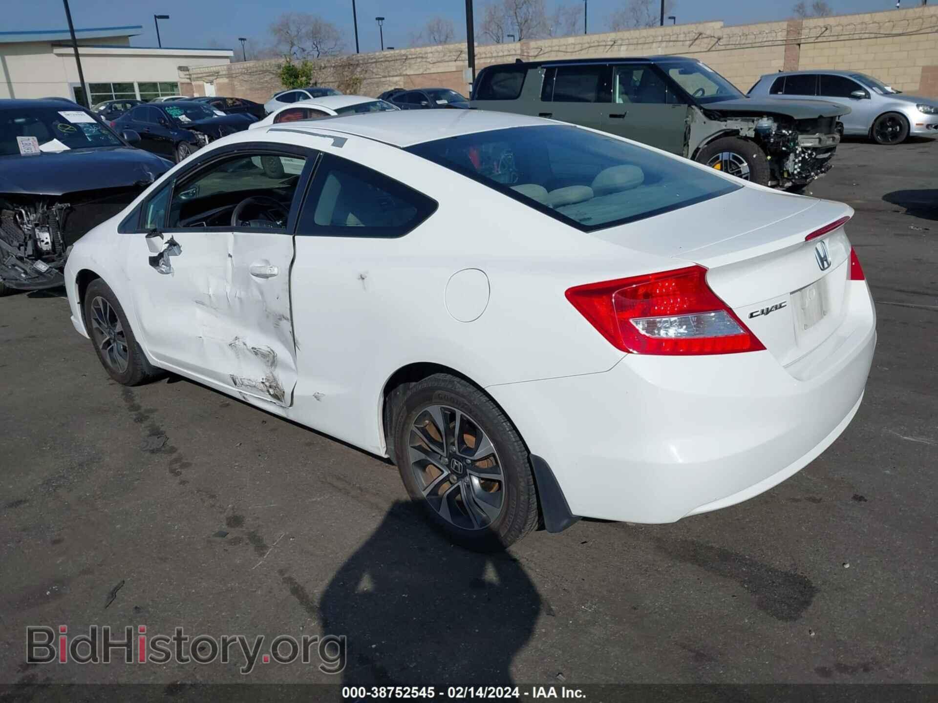 2013 HONDA CIVIC - VIN: 2HGFG3B80DH512855 - Фото 3