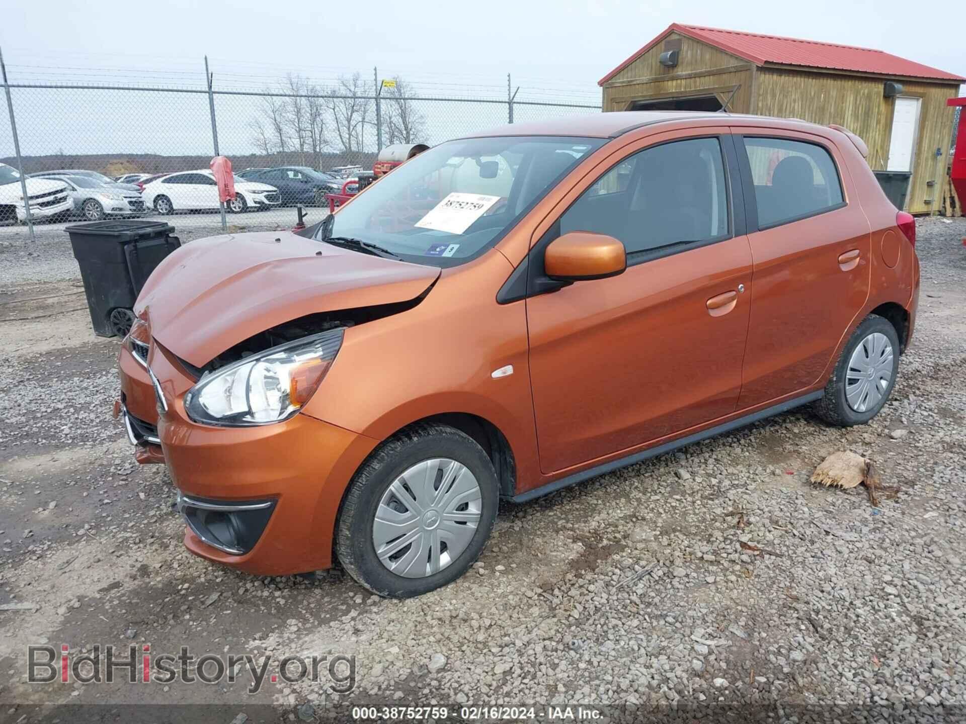 2019 MITSUBISHI MIRAGE - VIN: ML32A3HJXKH009865 - Фото 2