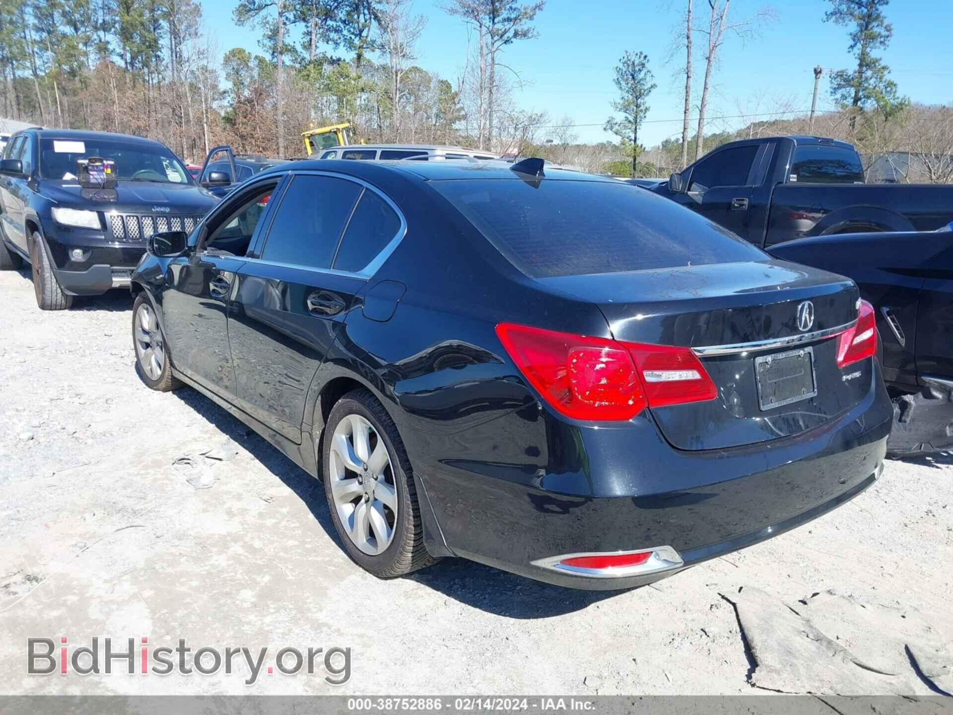 2014 ACURA RLX - VIN: JH4KC1F3XEC002396 - Photo 3