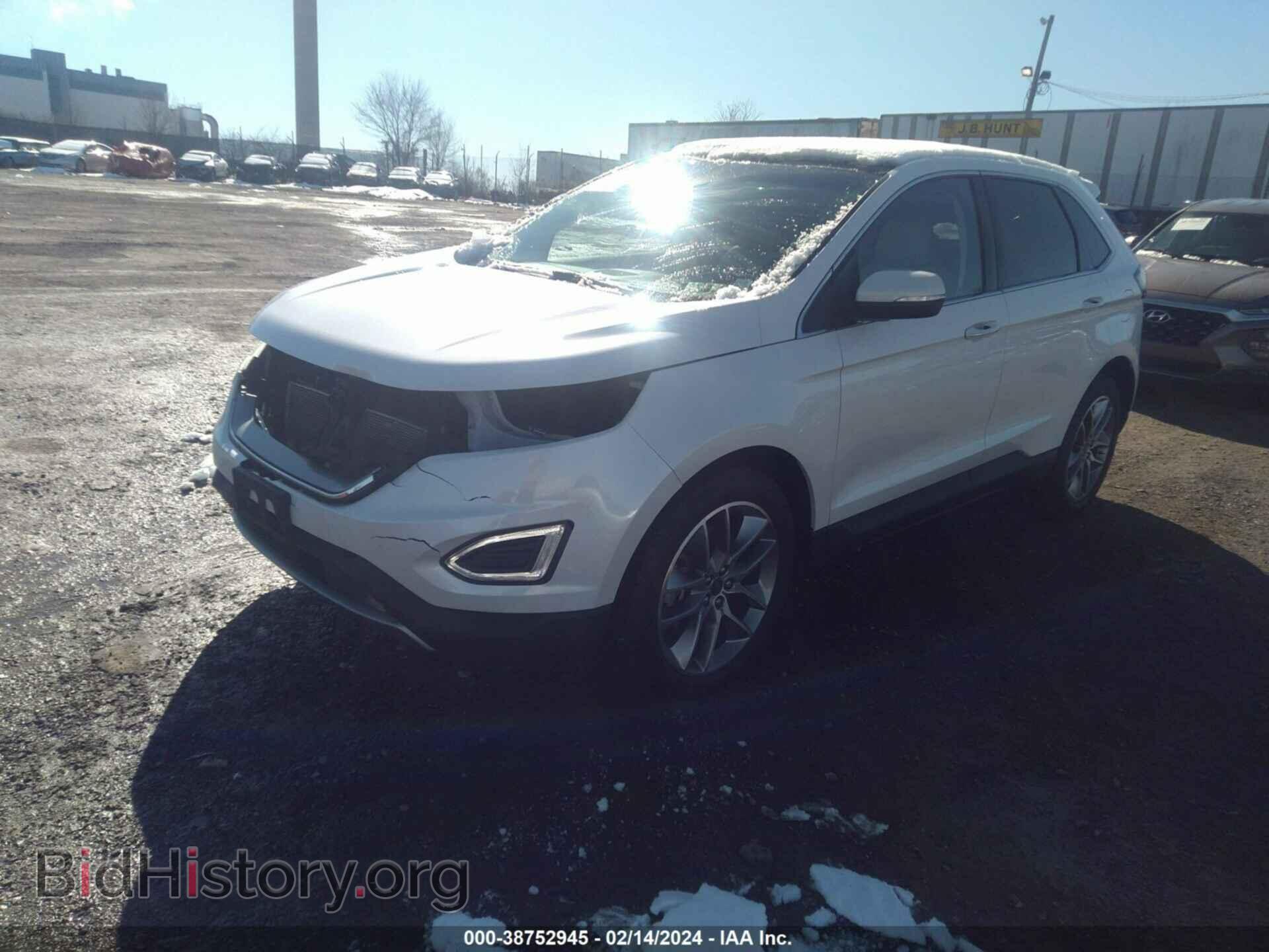 2018 FORD EDGE - VIN: 2FMPK4K84JBB27686 - Фото 2