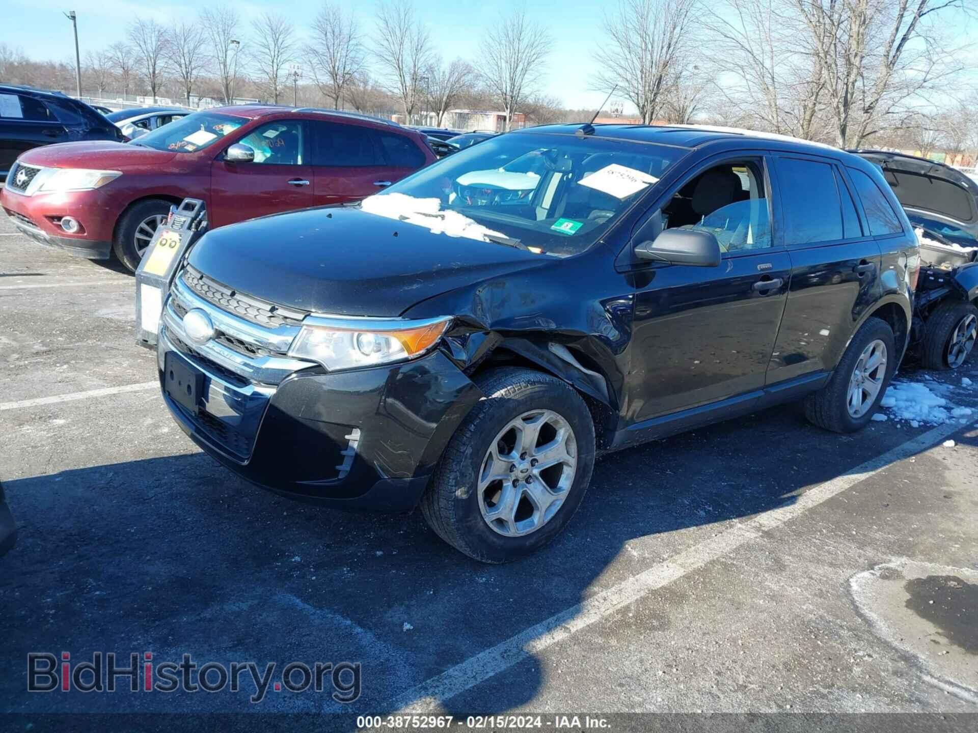 2014 FORD EDGE - VIN: 2FMDK4GCXEBB27066 - Фото 2