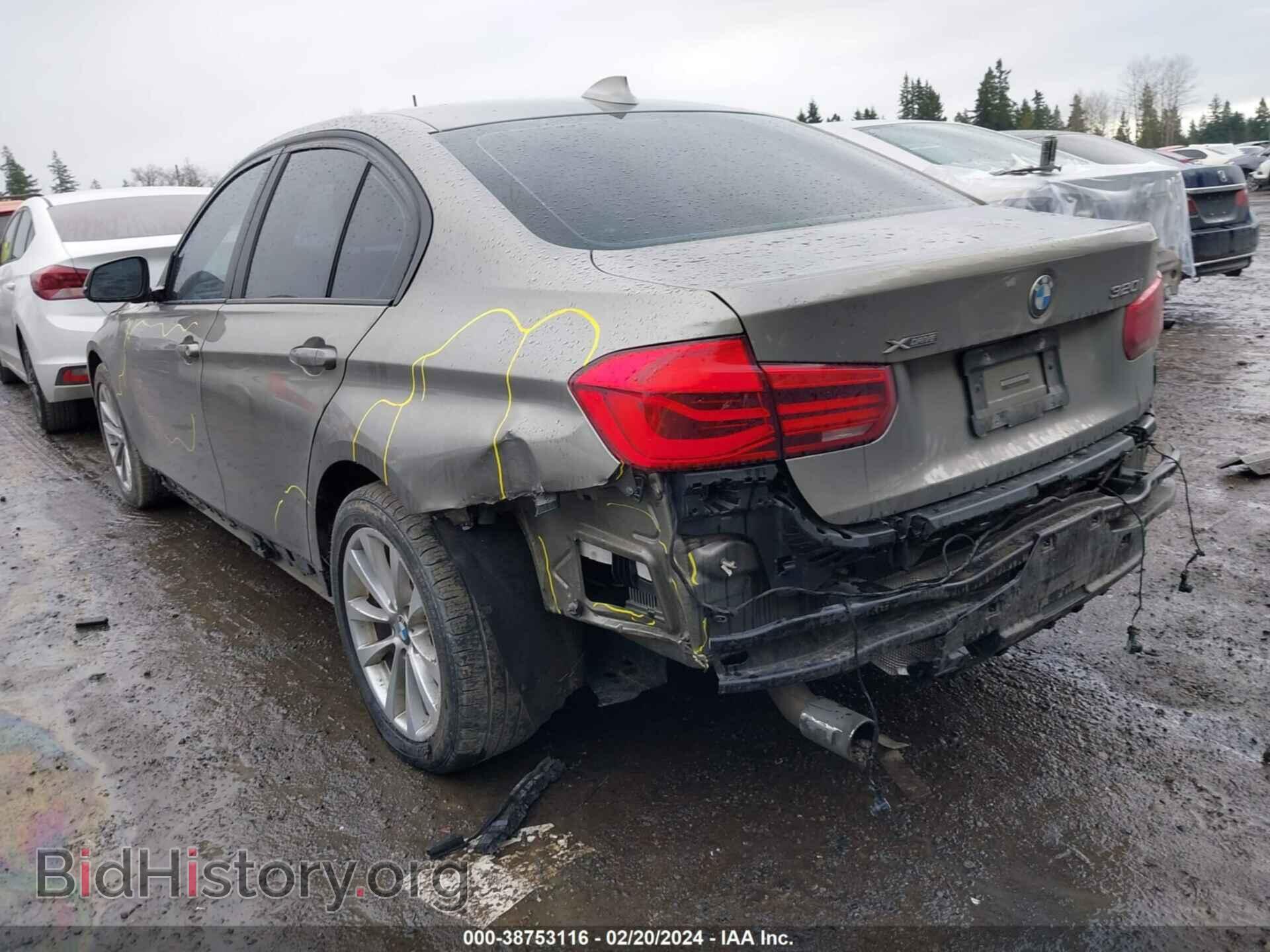 2016 BMW 320I - VIN: WBA8E5G55GNT93930 - Фото 3