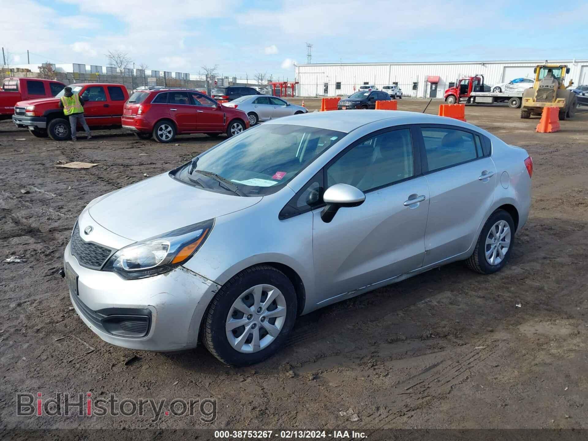 2013 KIA RIO - VIN: KNADM4A36D6306559 - Фото 2
