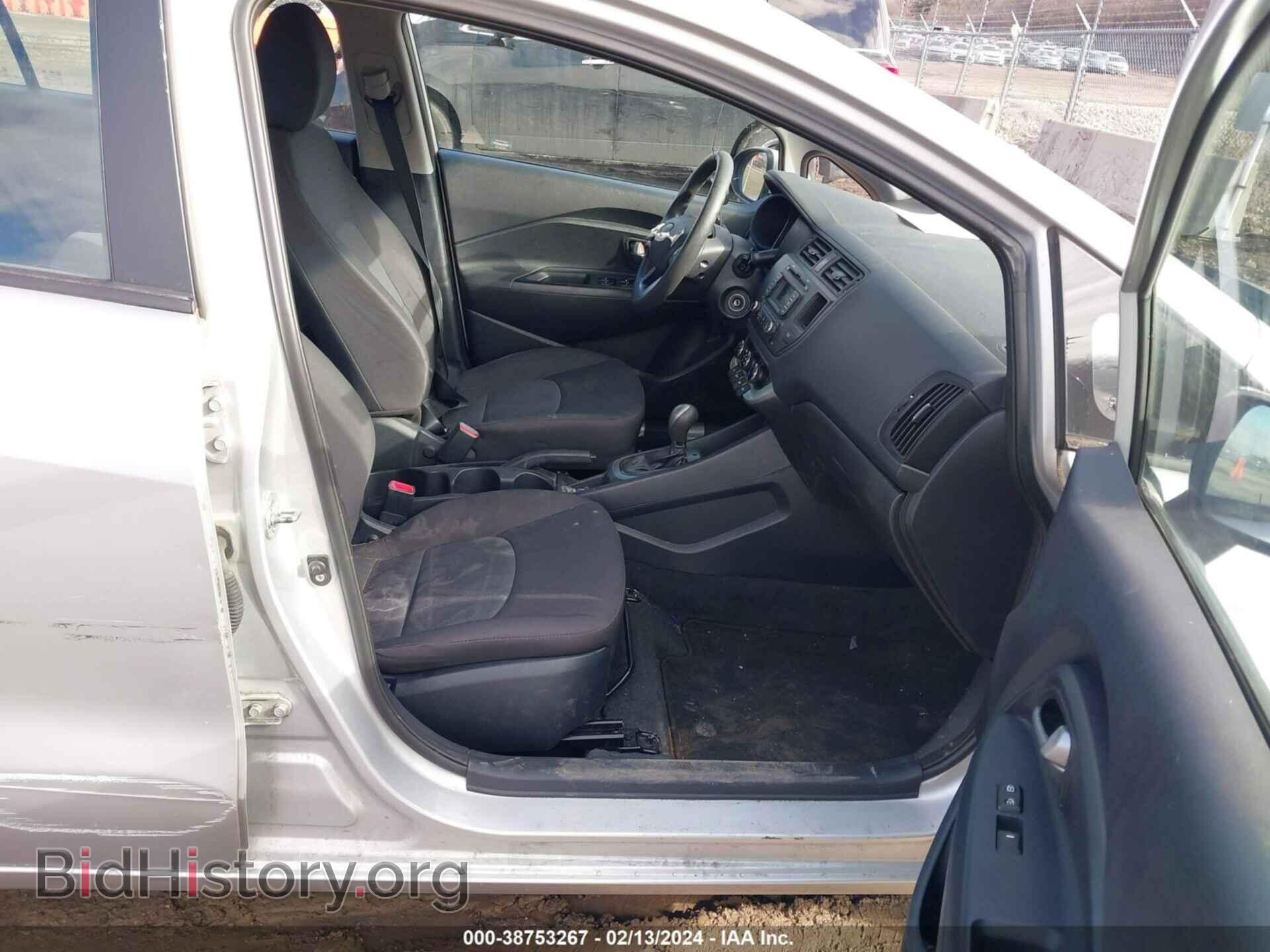2013 KIA RIO - VIN: KNADM4A36D6306559 - Фото 5