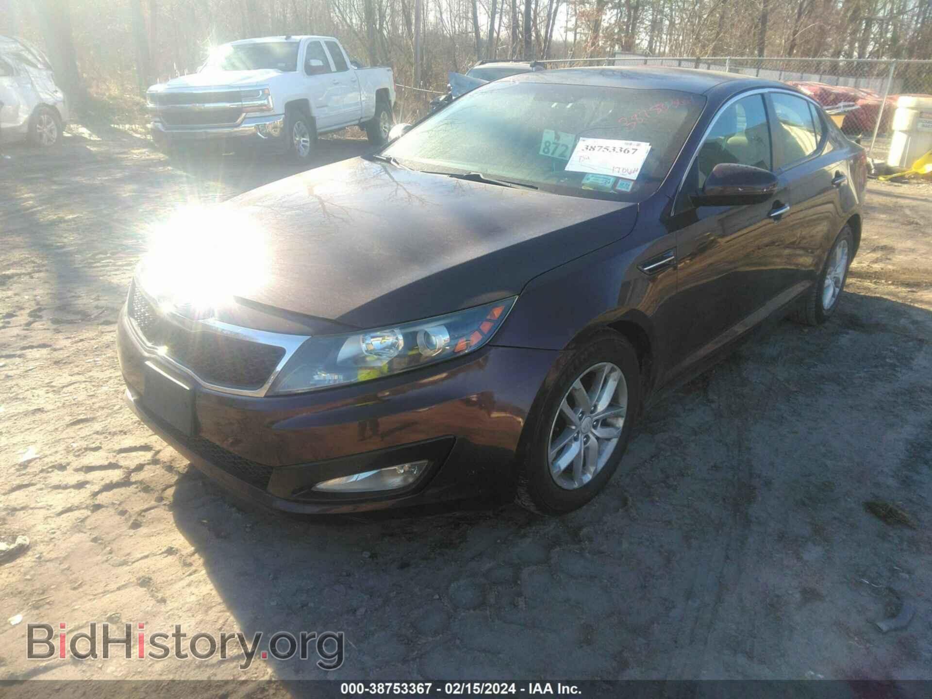 2013 KIA OPTIMA - VIN: 5XXGM4A72DG148001 - Photo 2