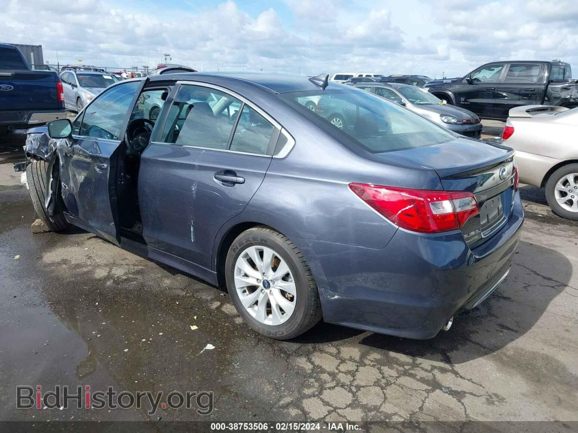 2017 SUBARU LEGACY - VIN: 4S3BNAD62H3067563 - Фото 3