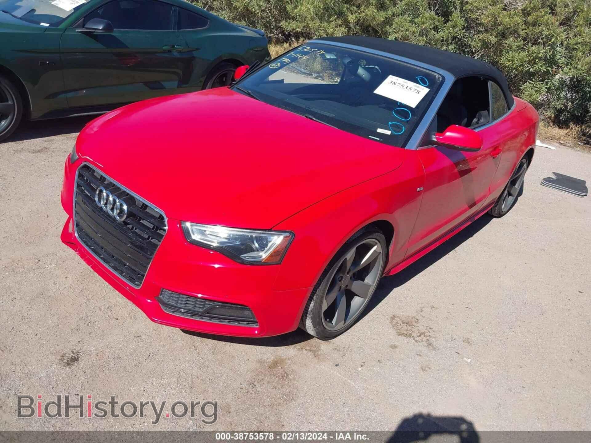 2016 AUDI A5 - VIN: WAUM2AFH3GN003340 - Фото 2