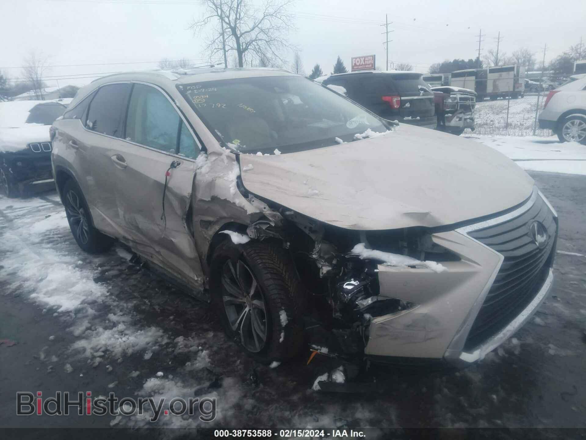 Фотография 2T2BZMCA2HC090324 - LEXUS RX 350 2017