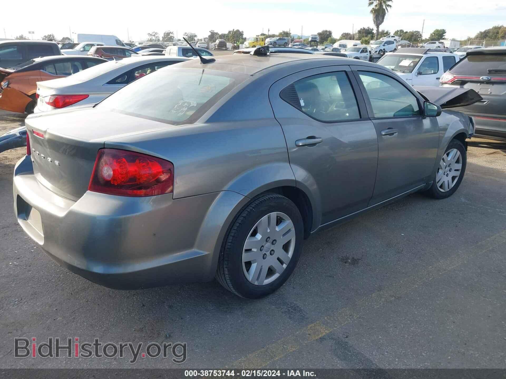 2012 DODGE AVENGER - VIN: 1C3CDZAB9CN290112 - Фото 4