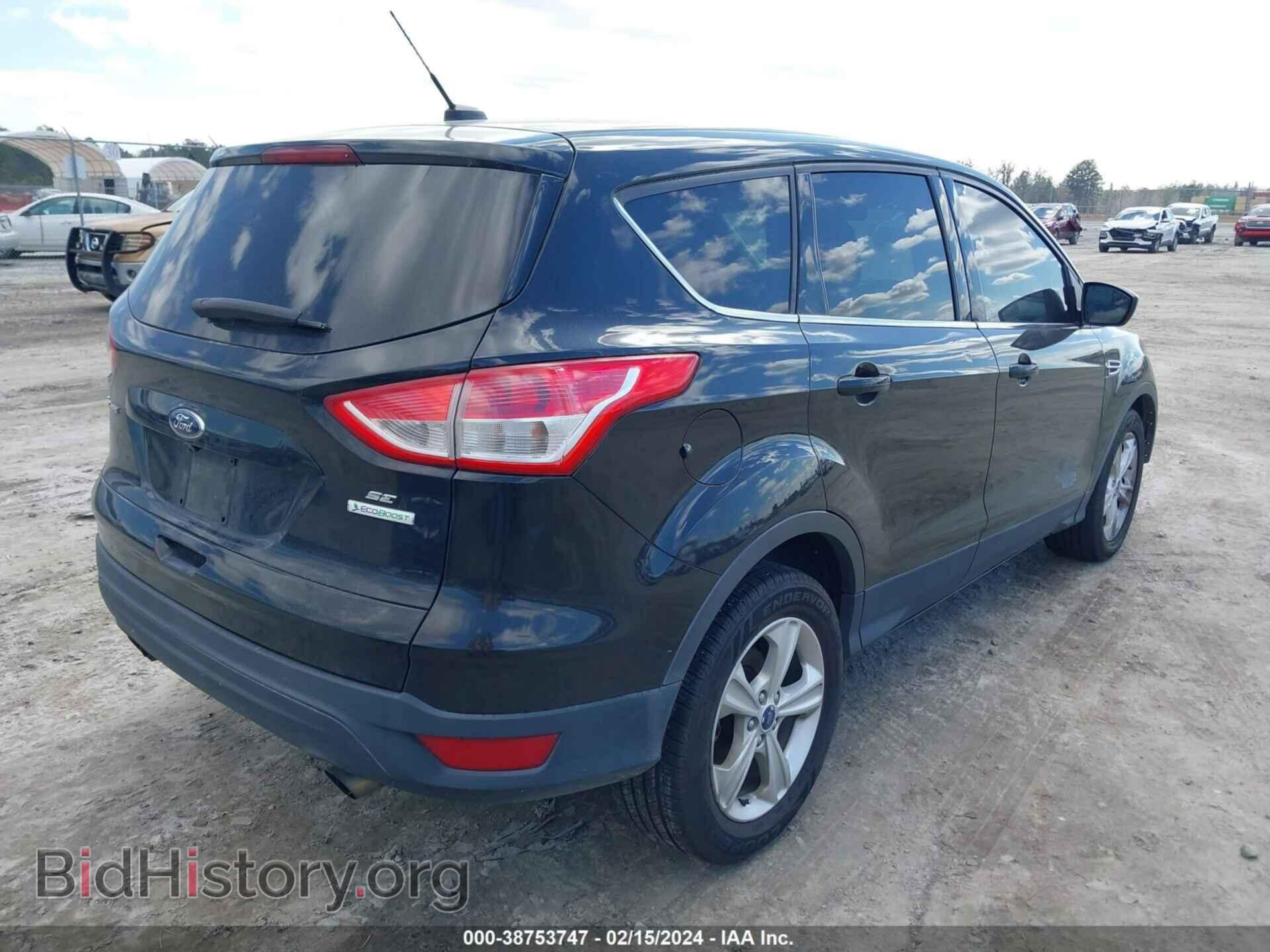 2014 FORD ESCAPE - VIN: 1FMCU0GX0EUC52637 - Фото 4