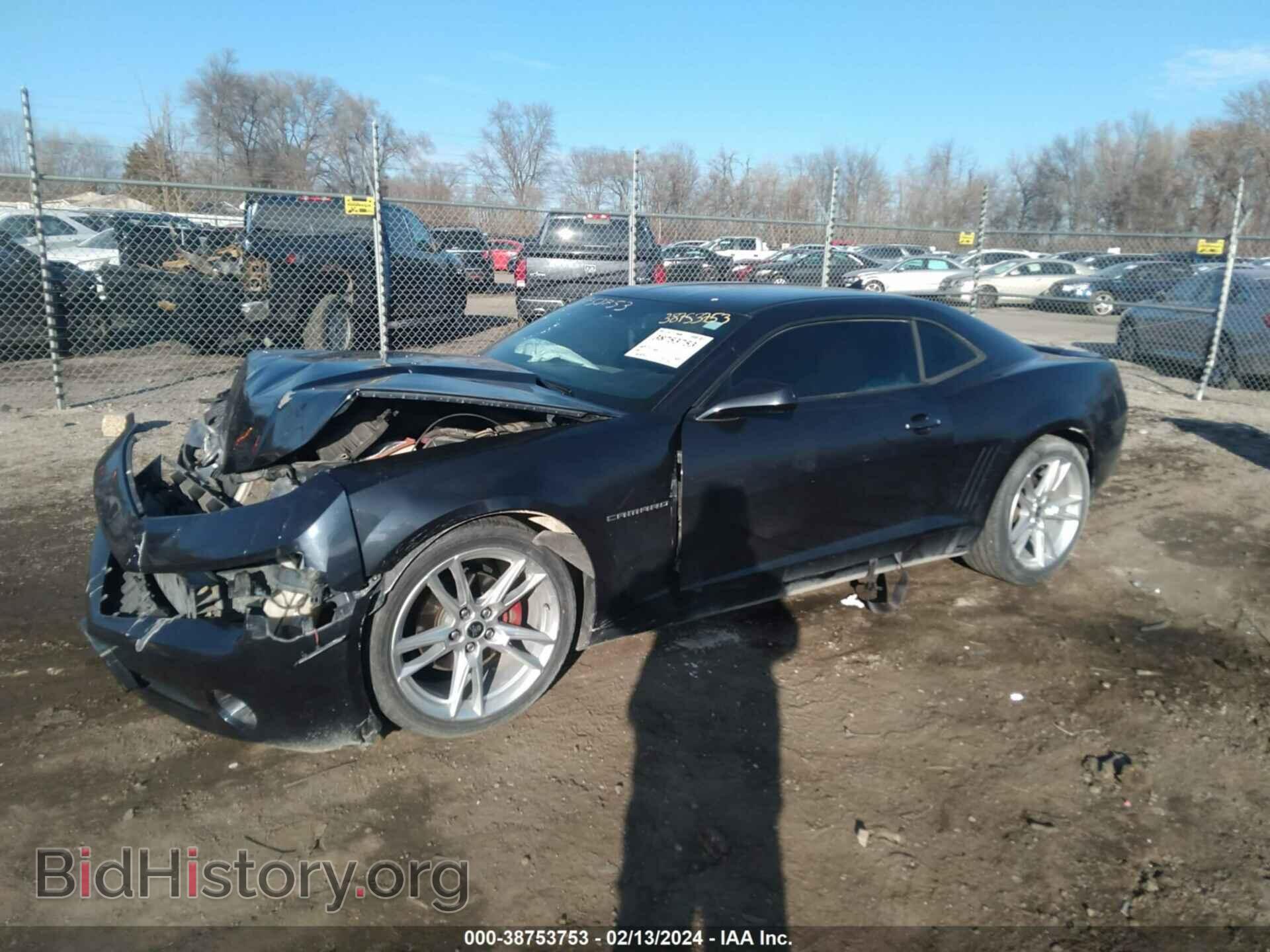 2013 CHEVROLET CAMARO - VIN: 2G1FA1E32D9209860 - Фото 2