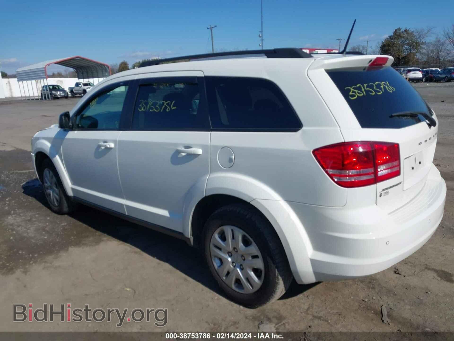 2020 DODGE JOURNEY - VIN: 3C4PDCAB1LT278515 - Фото 3