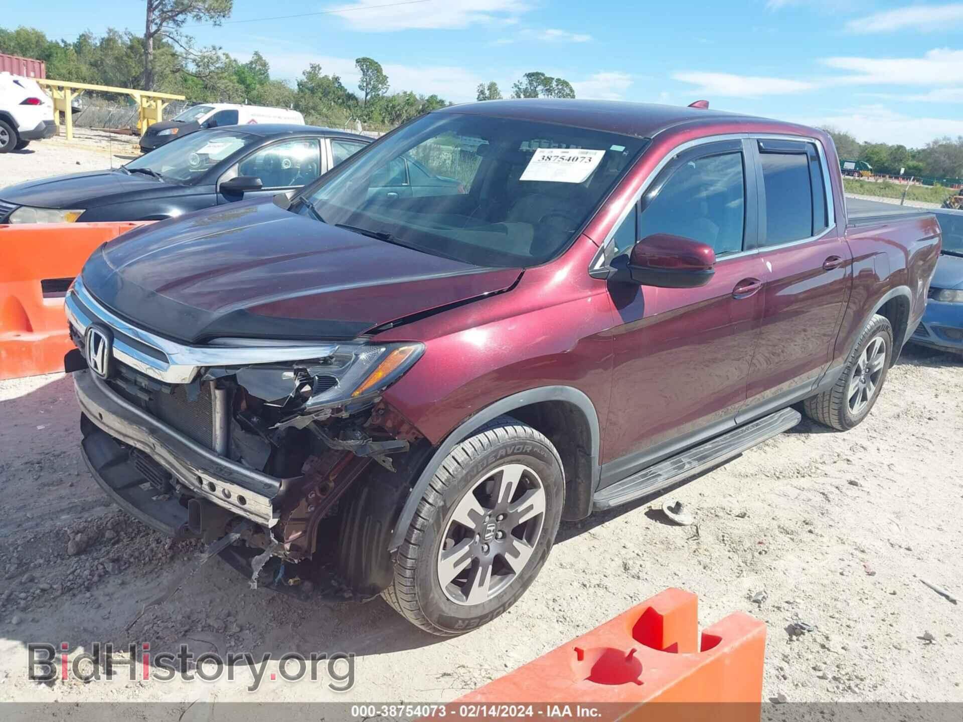 2017 HONDA RIDGELINE - VIN: 5FPYK3F50HB038303 - Фото 2