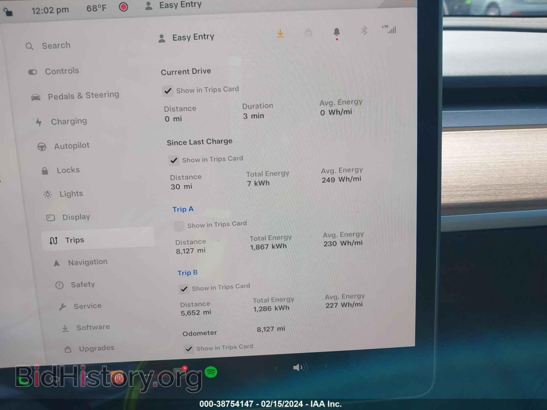2023 TESLA MODEL 3 - VIN: 5YJ3E1EA2PF640051 - Фото 7