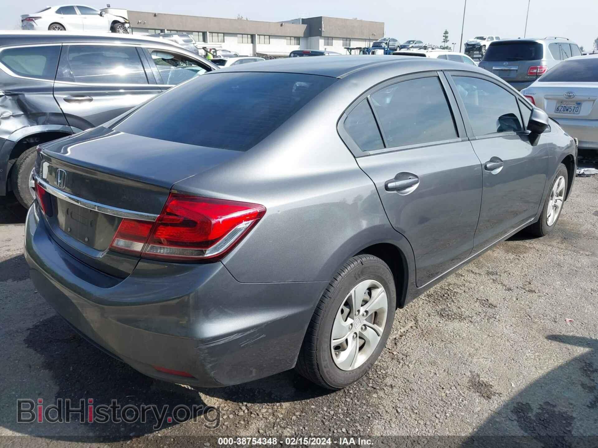 2013 HONDA CIVIC - VIN: 2HGFB2F51DH500898 - Фото 4