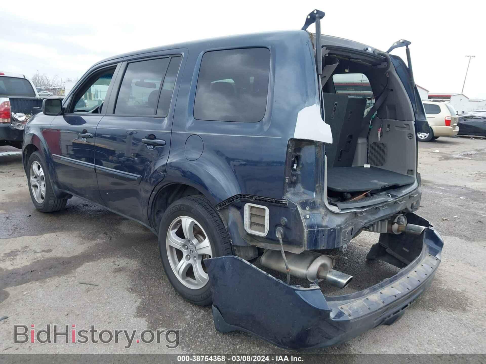 2012 HONDA PILOT - VIN: 5FNYF3H47CB029964 - Фото 3