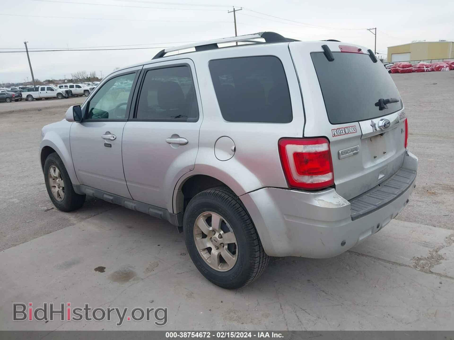2011 FORD ESCAPE - VIN: 1FMCU0EG7BKC70496 - Фото 3