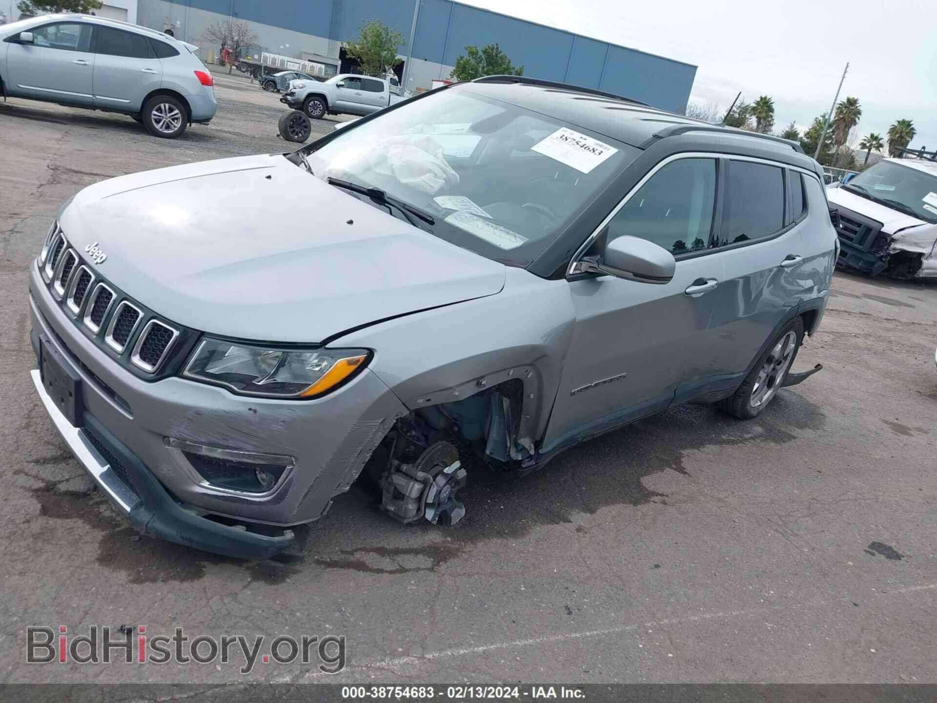 2019 JEEP COMPASS - VIN: 3C4NJCCB1KT749123 - Фото 2