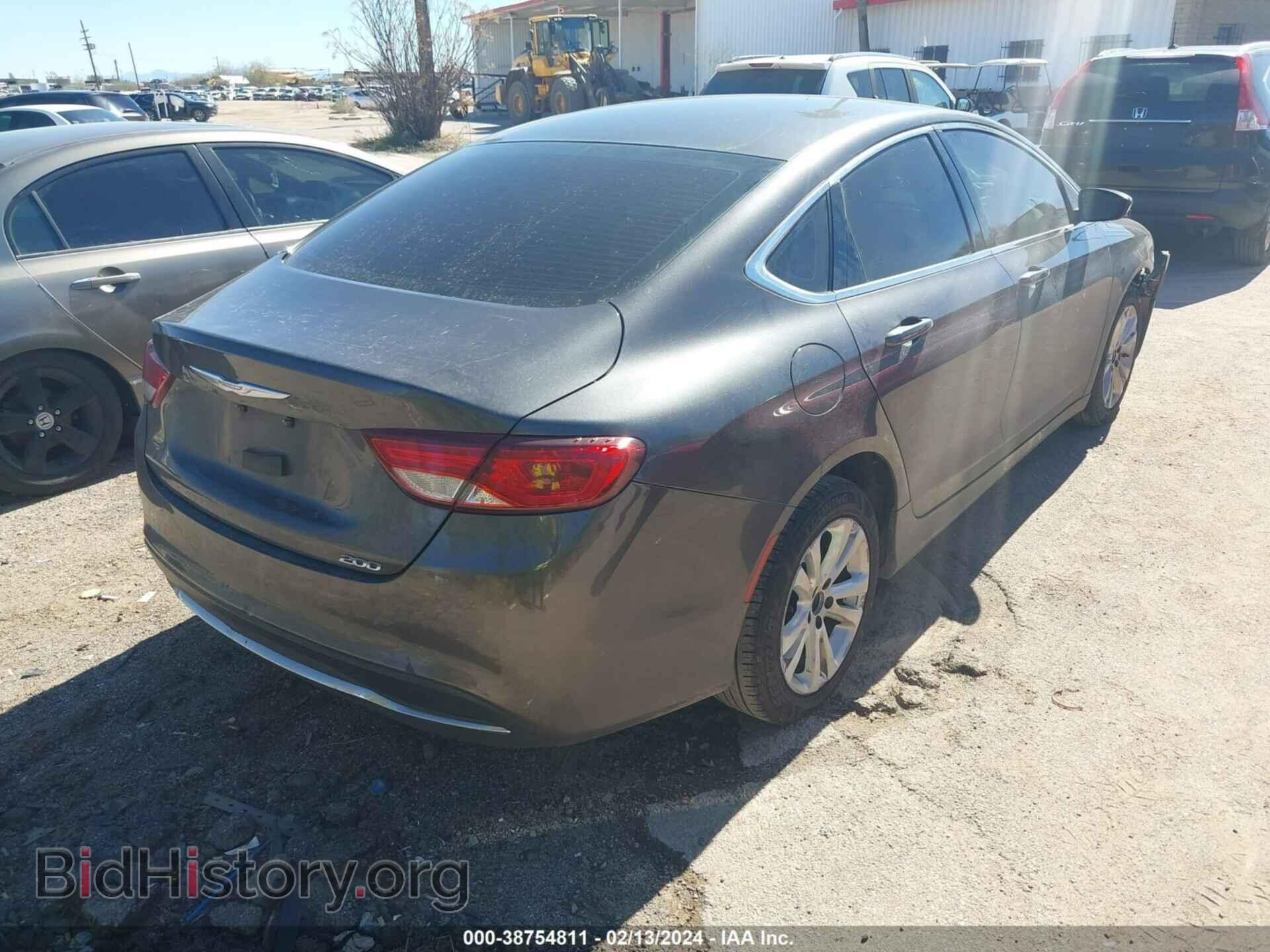 2015 CHRYSLER 200 - VIN: 1C3CCCAB2FN672115 - Фото 4
