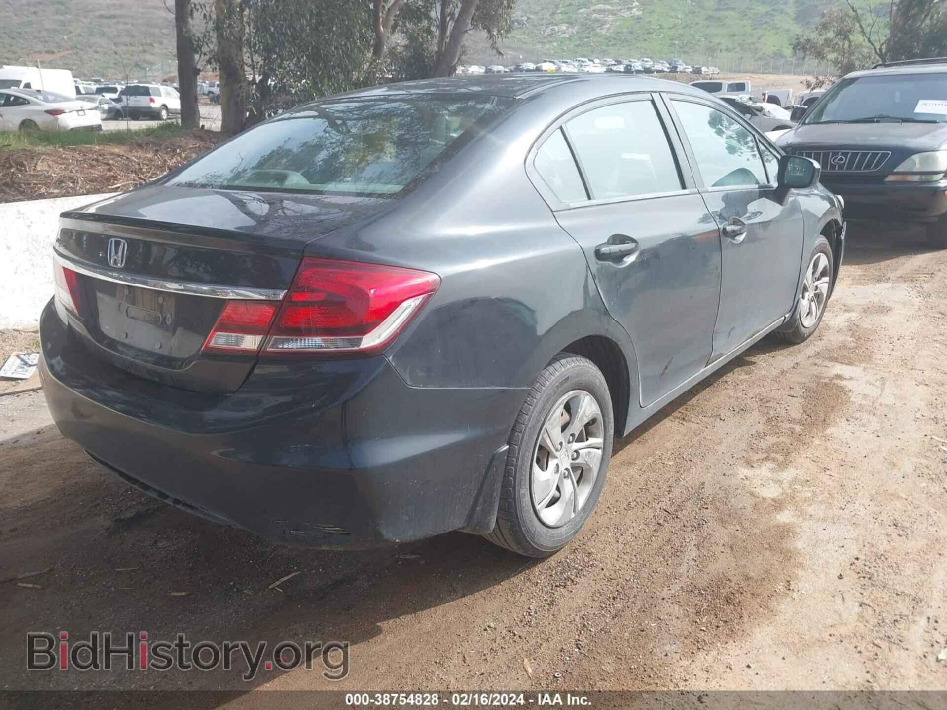 2014 HONDA CIVIC - VIN: 19XFB2F50EE206596 - Фото 4