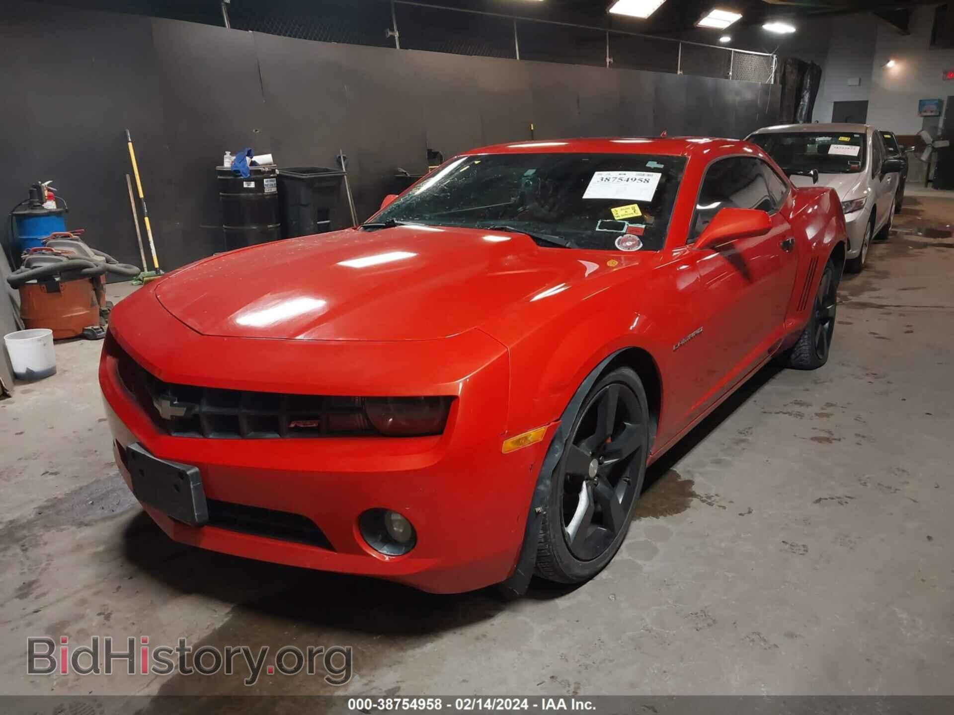 2012 CHEVROLET CAMARO - VIN: 2G1FC1E35C9147802 - Фото 2