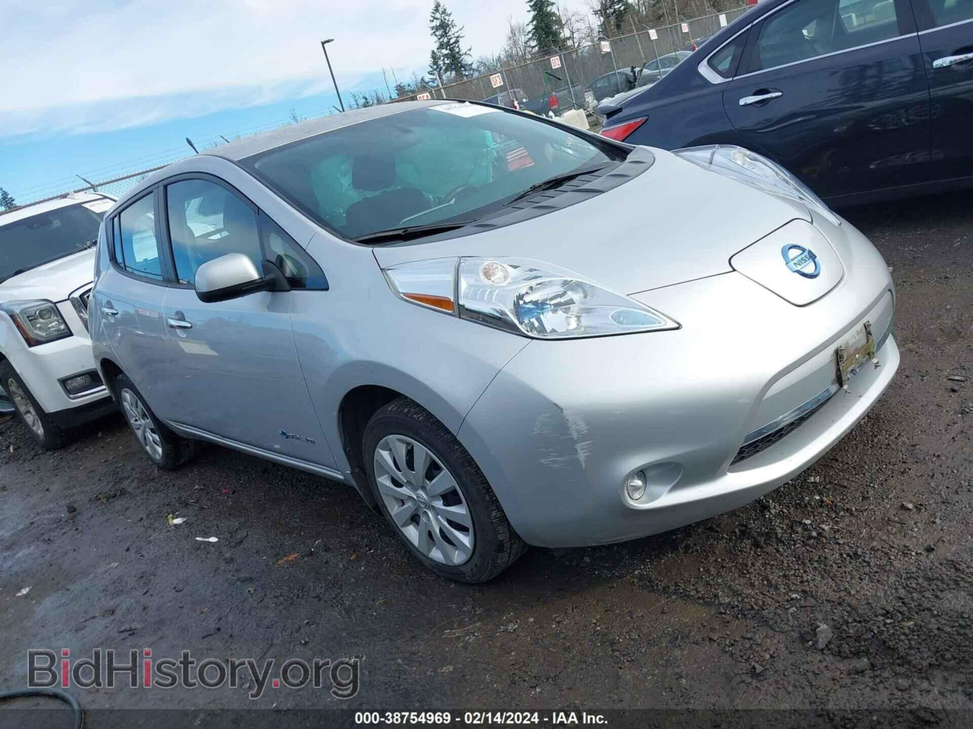 Photo 1N4AZ0CP4EC340525 - NISSAN LEAF 2014