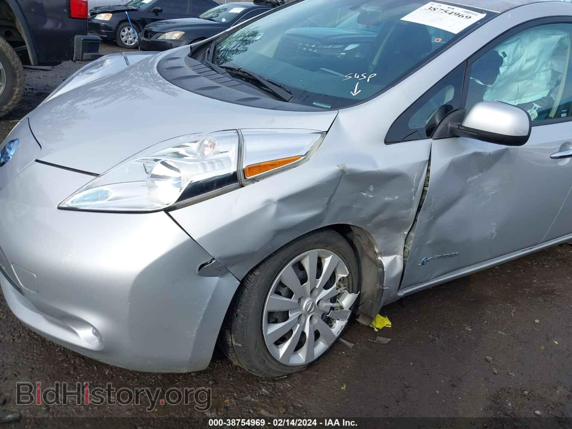 2014 NISSAN LEAF - VIN: 1N4AZ0CP4EC340525 - Фото 6