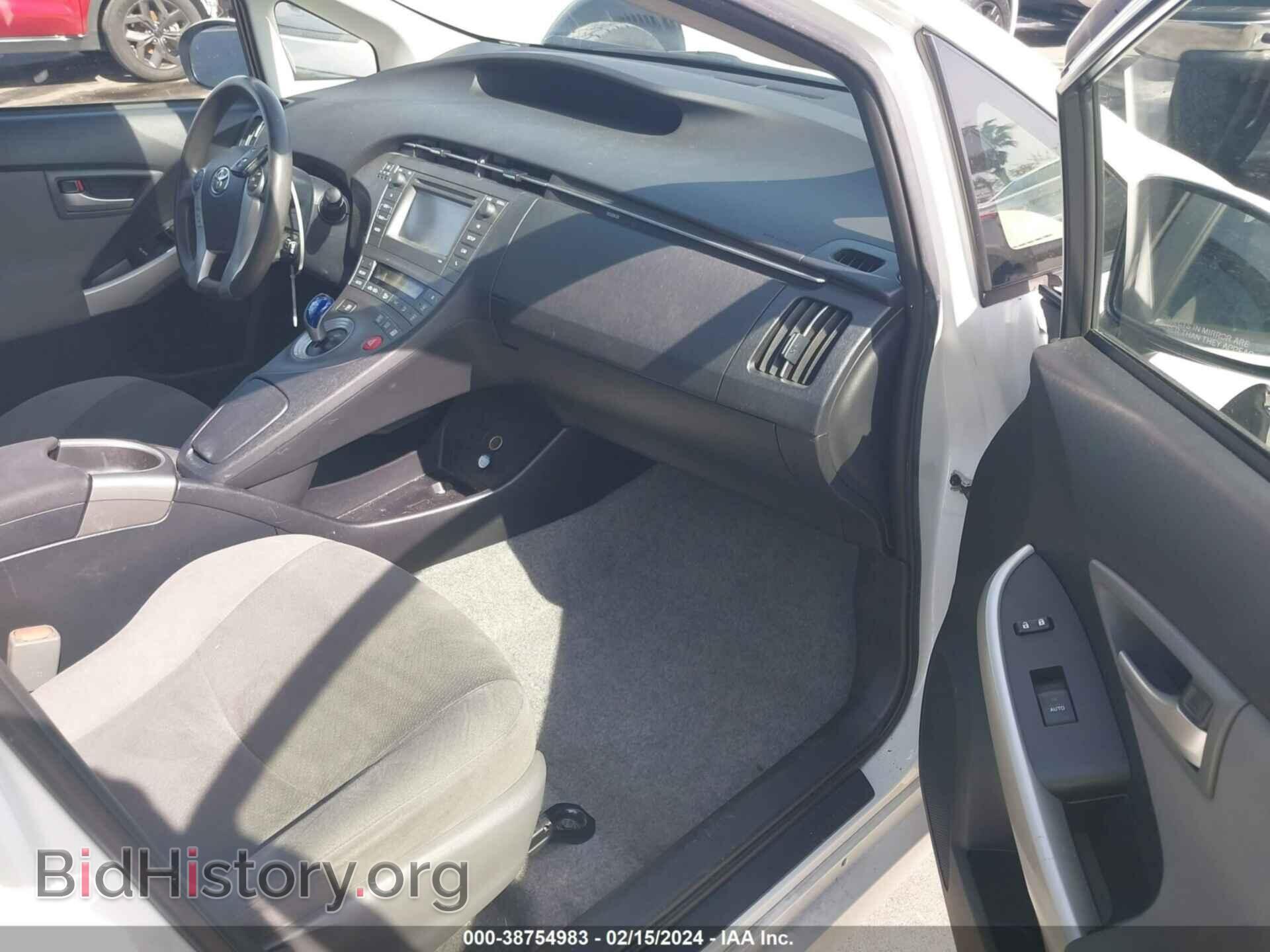 2014 TOYOTA PRIUS - VIN: JTDKN3DU4E1770602 - Фото 5