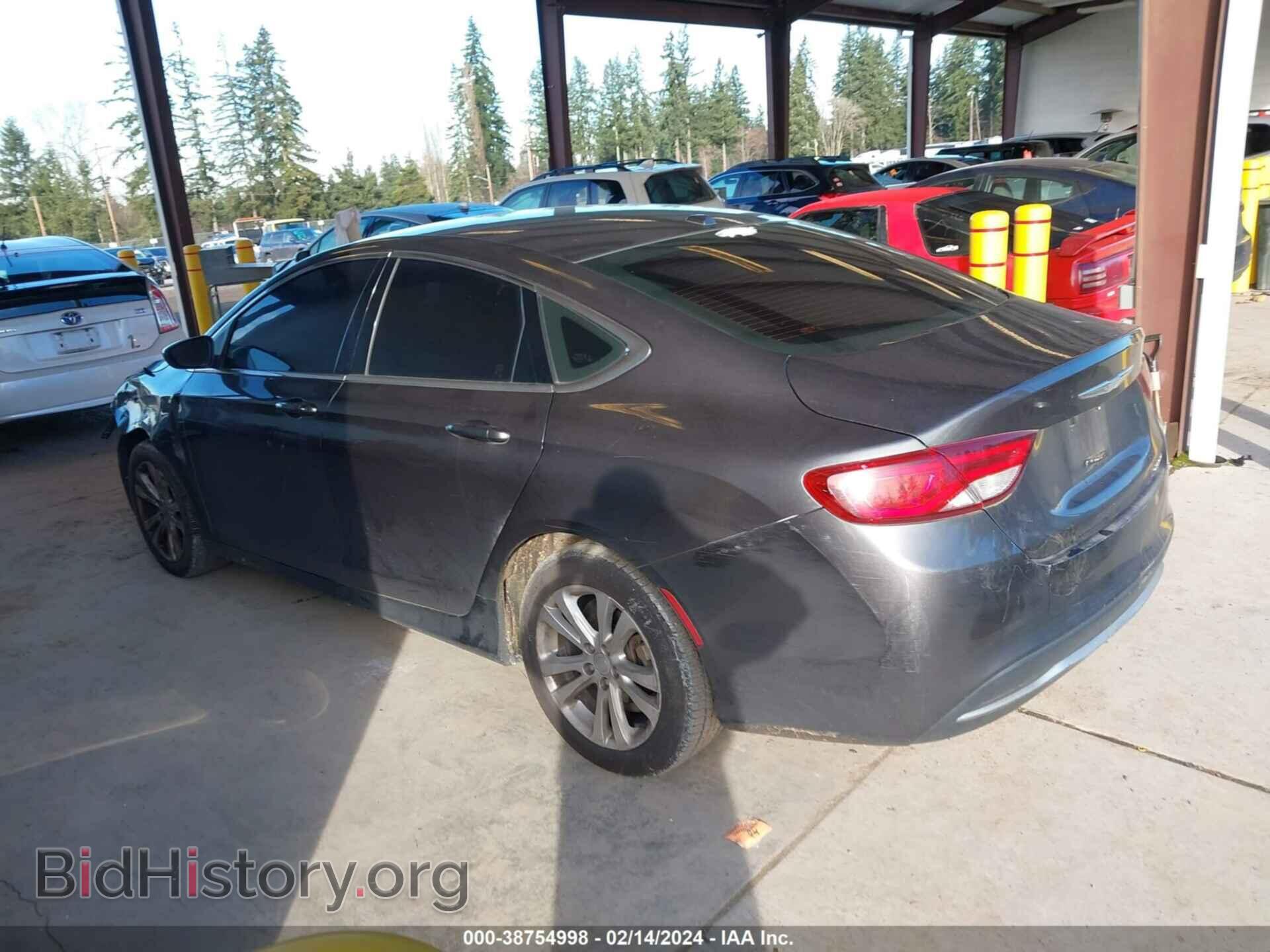 2015 CHRYSLER 200 - VIN: 1C3CCCAB8FN604286 - Фото 3