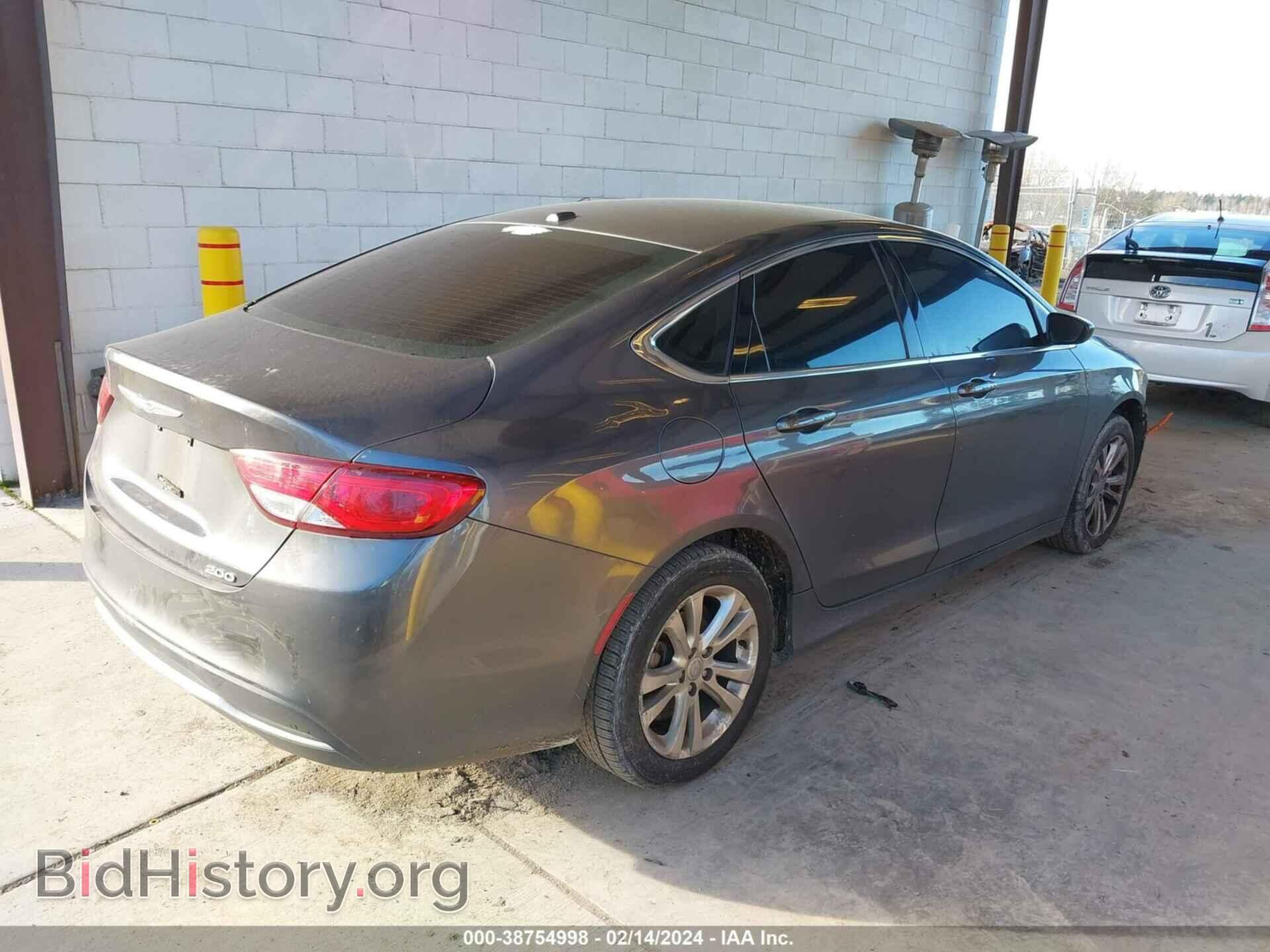 2015 CHRYSLER 200 - VIN: 1C3CCCAB8FN604286 - Фото 4