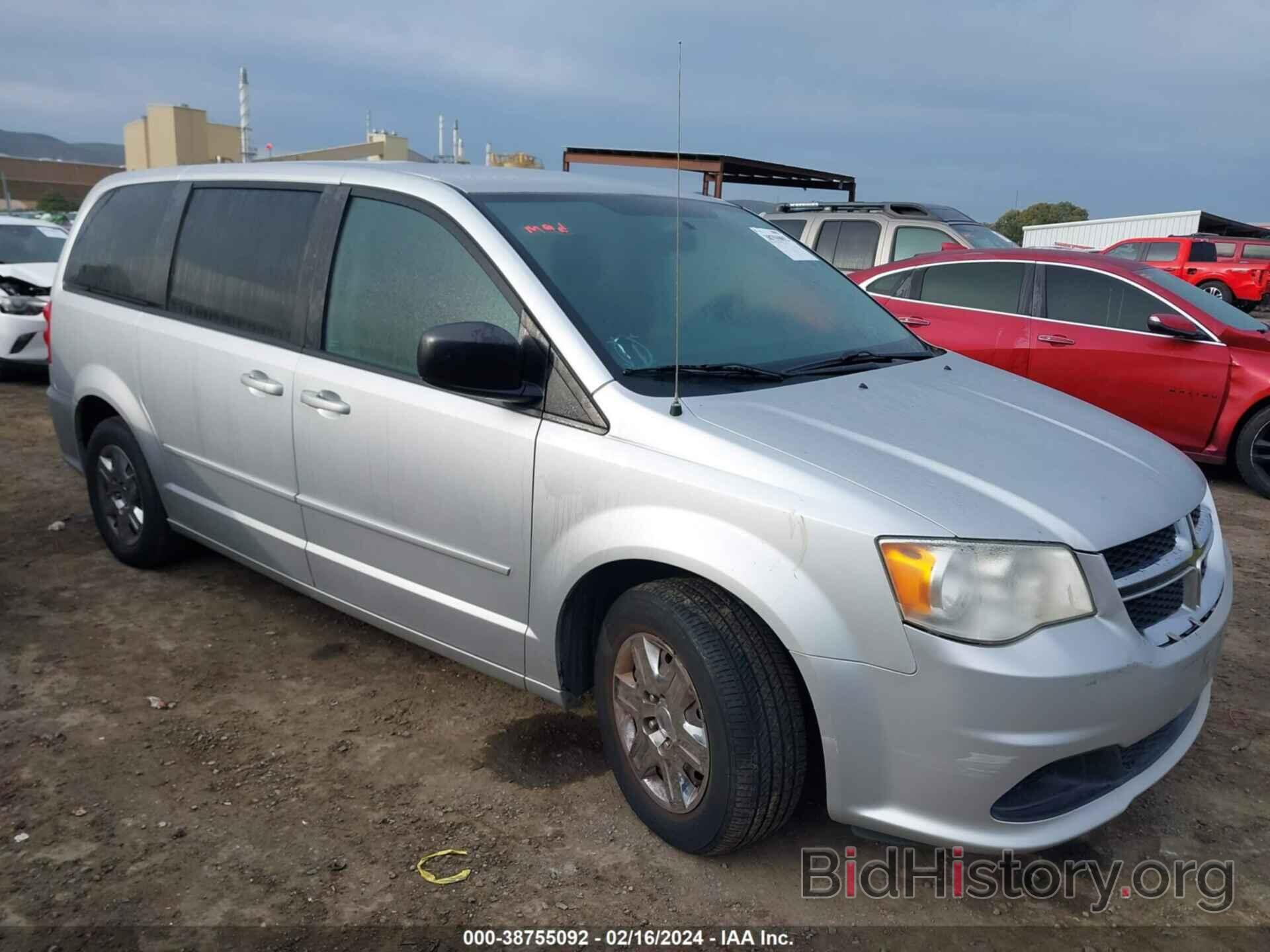 Photo 2C4RDGBG3CR352014 - DODGE GRAND CARAVAN 2012