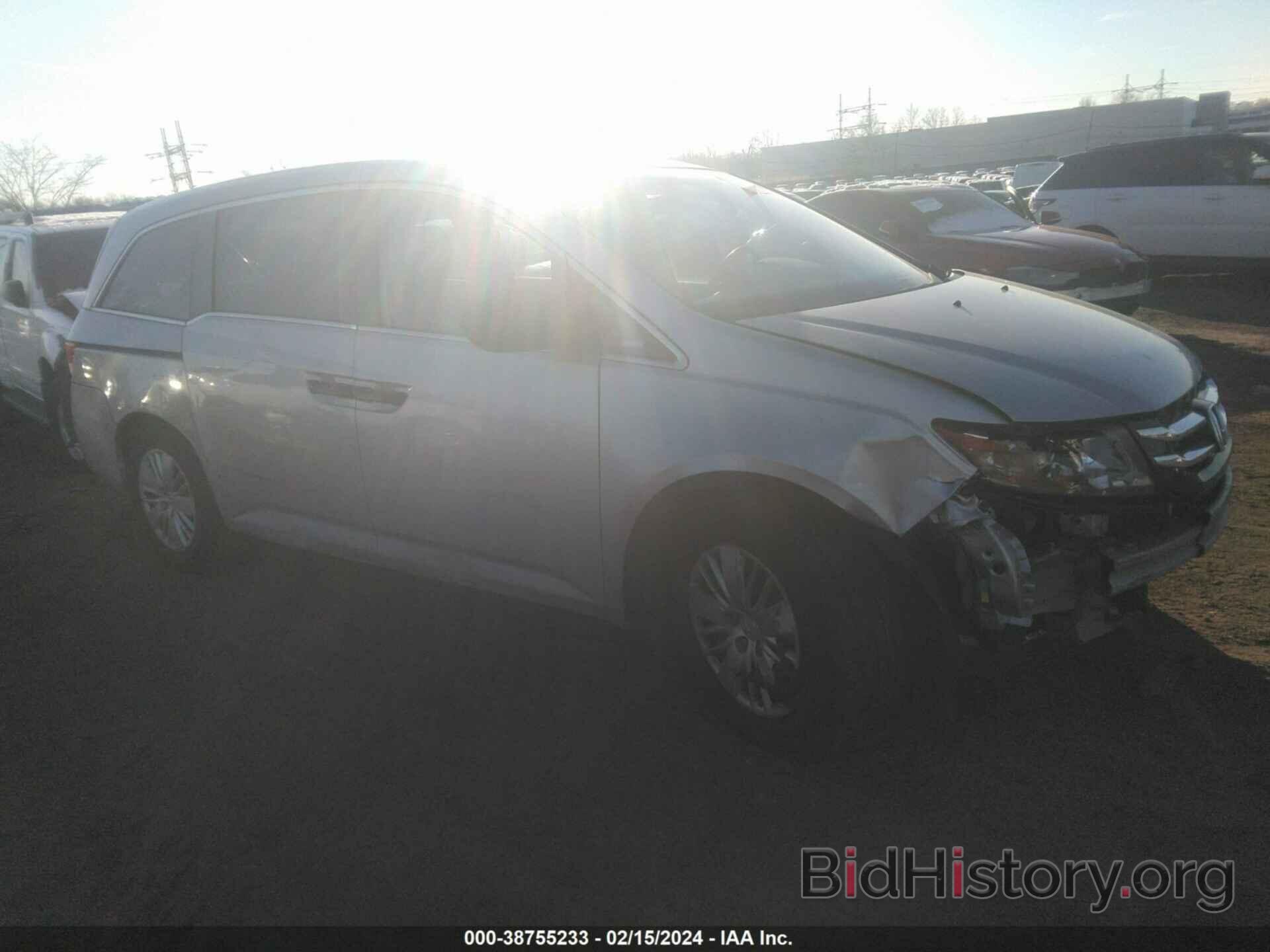 Фотография 5FNRL5H2XEB026664 - HONDA ODYSSEY 2014