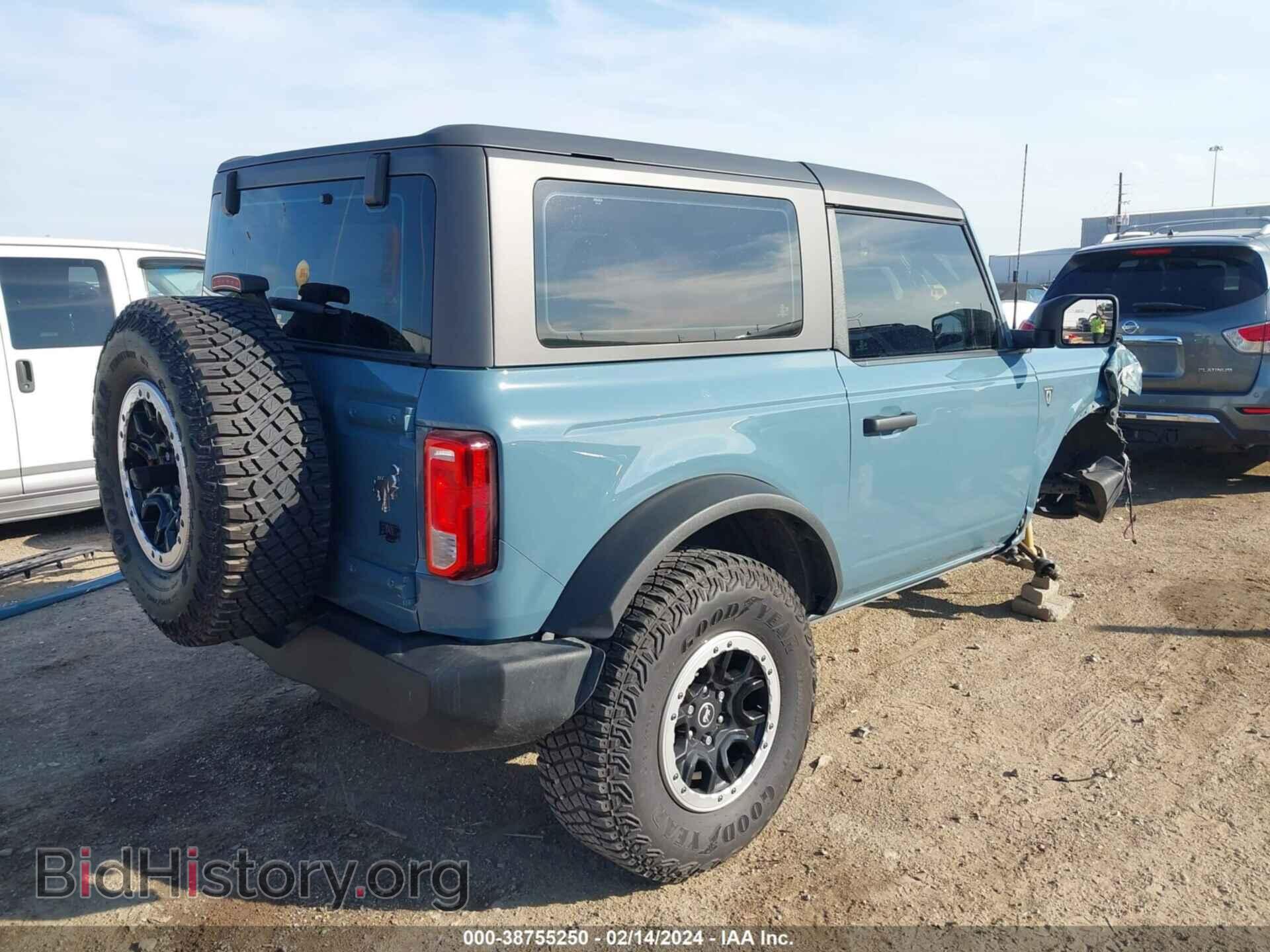 2022 FORD BRONCO - VIN: 1FMDE5CHXNLB12355 - Фото 4