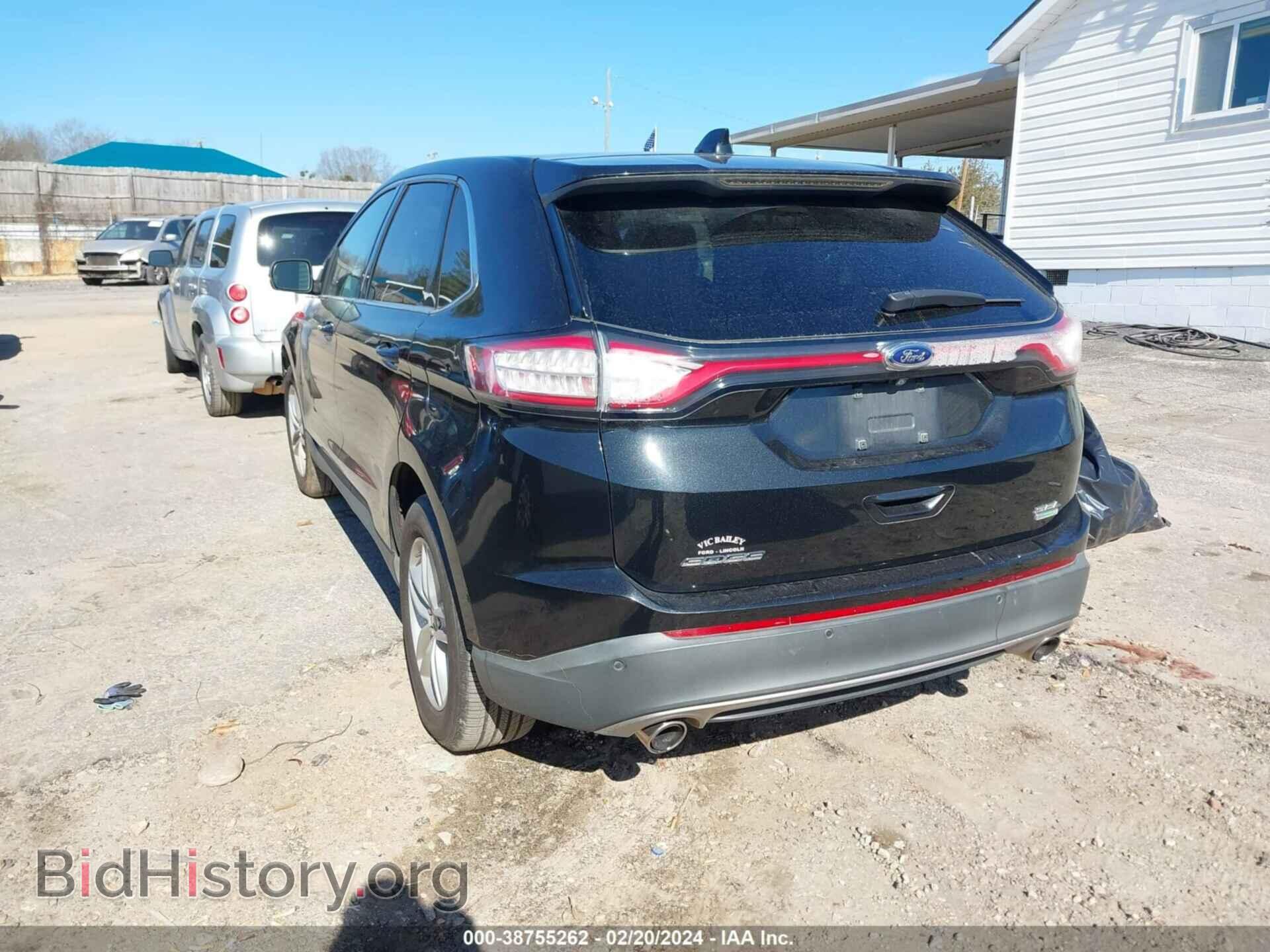 2015 FORD EDGE - VIN: 2FMTK3J99FBB70429 - Фото 3