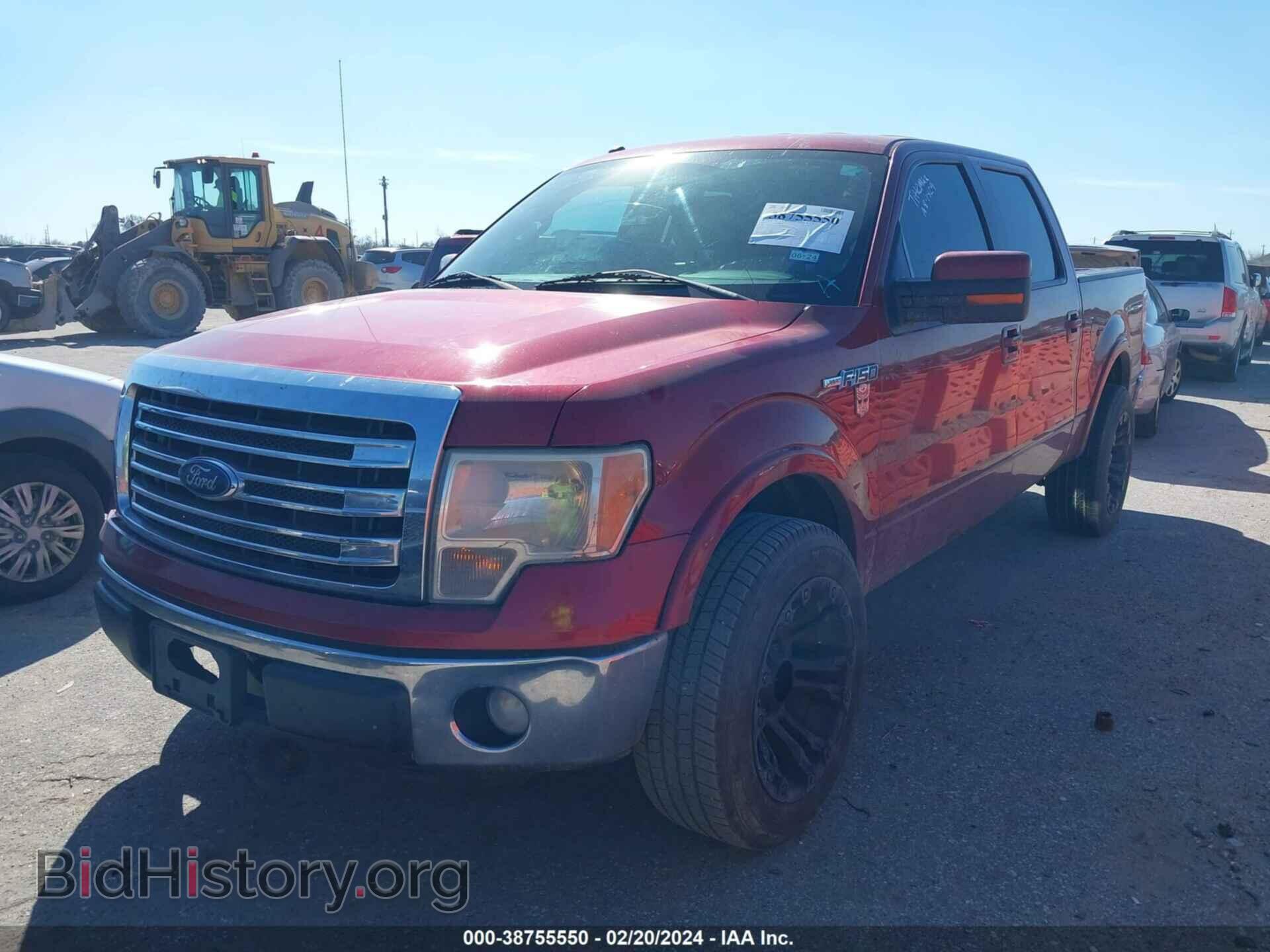 2013 FORD F-150 - VIN: 1FTFW1CF2DFA89829 - Фото 2