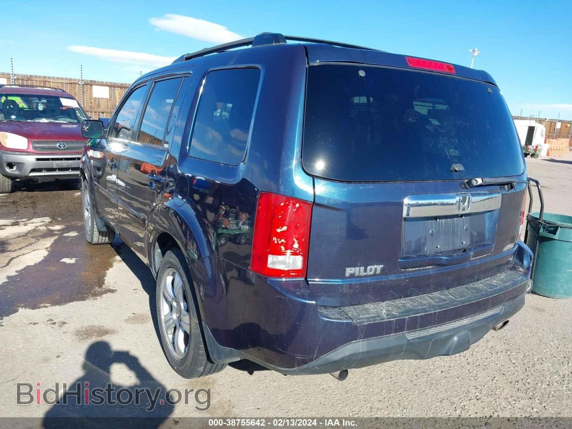 2012 HONDA PILOT - VIN: 5FNYF4H69CB040844 - Фото 3