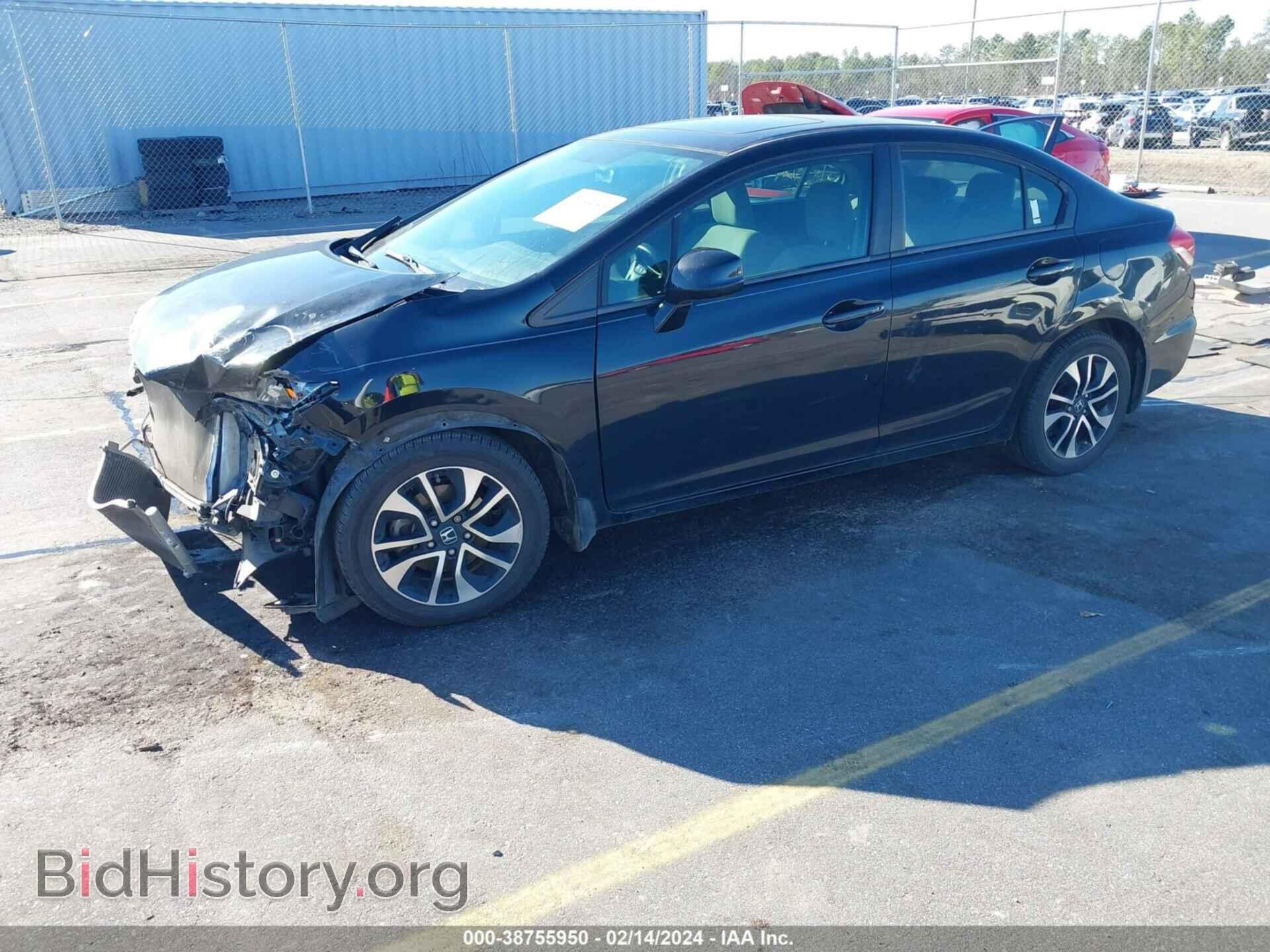 2013 HONDA CIVIC - VIN: 19XFB2F87DE082206 - Фото 2