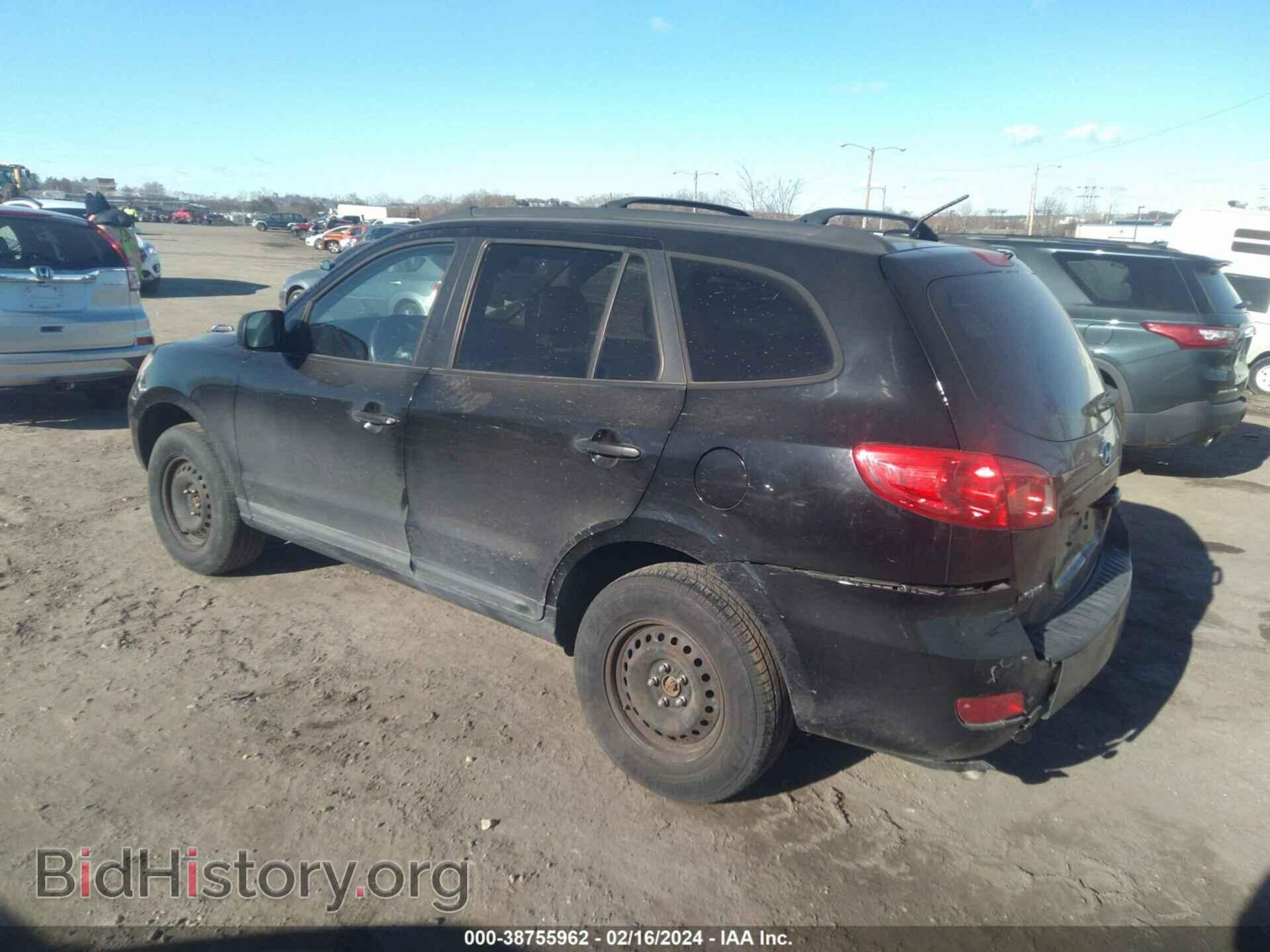 2009 HYUNDAI SANTA FE - VIN: 5NMSG73D69H332906 - Фото 3