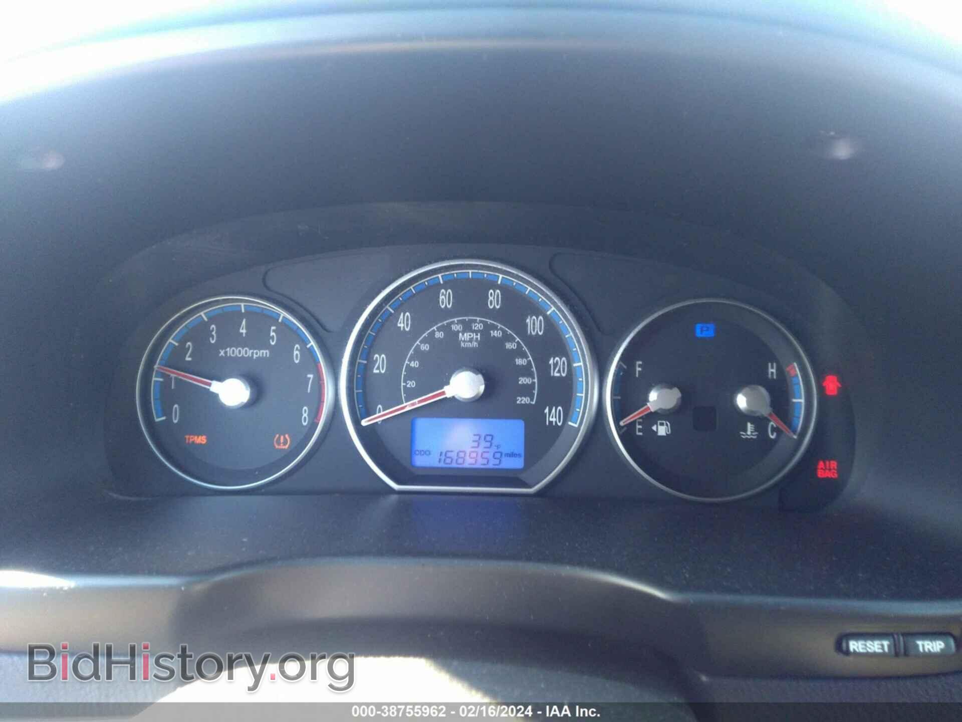 2009 HYUNDAI SANTA FE - VIN: 5NMSG73D69H332906 - Фото 7