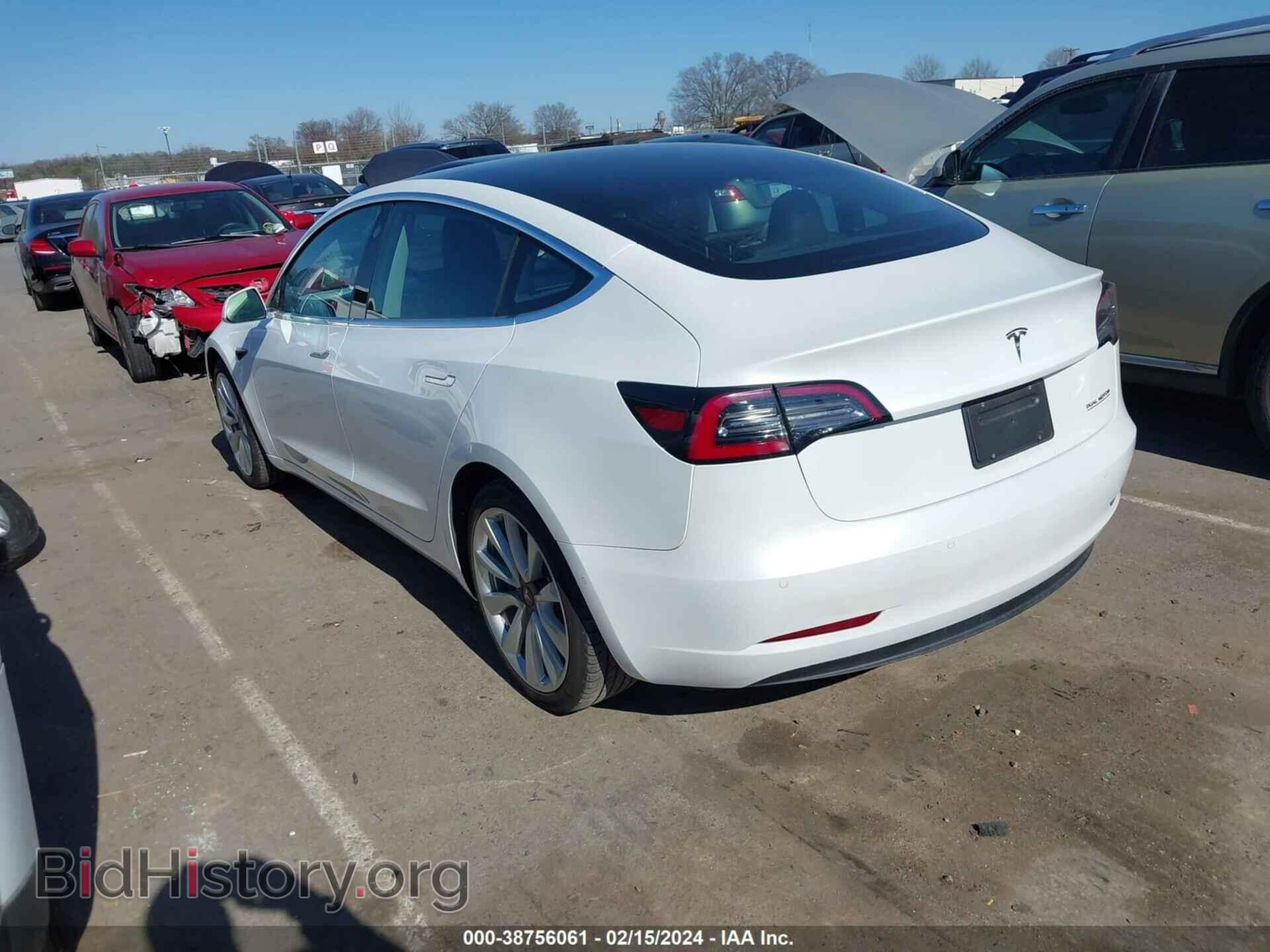 2020 TESLA MODEL 3 - VIN: 5YJ3E1EC6LF587060 - Фото 3