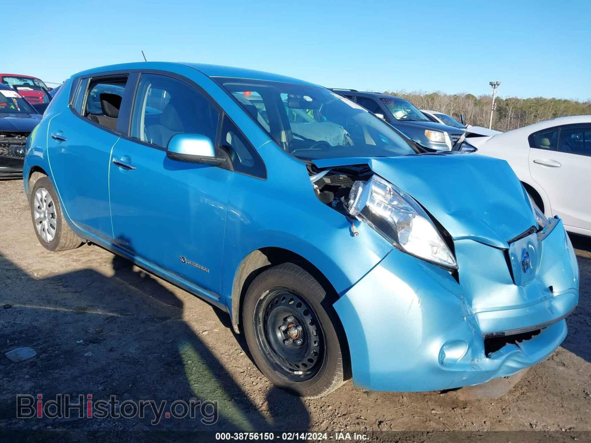 Photo 1N4AZ0CP1FC320797 - NISSAN LEAF 2015