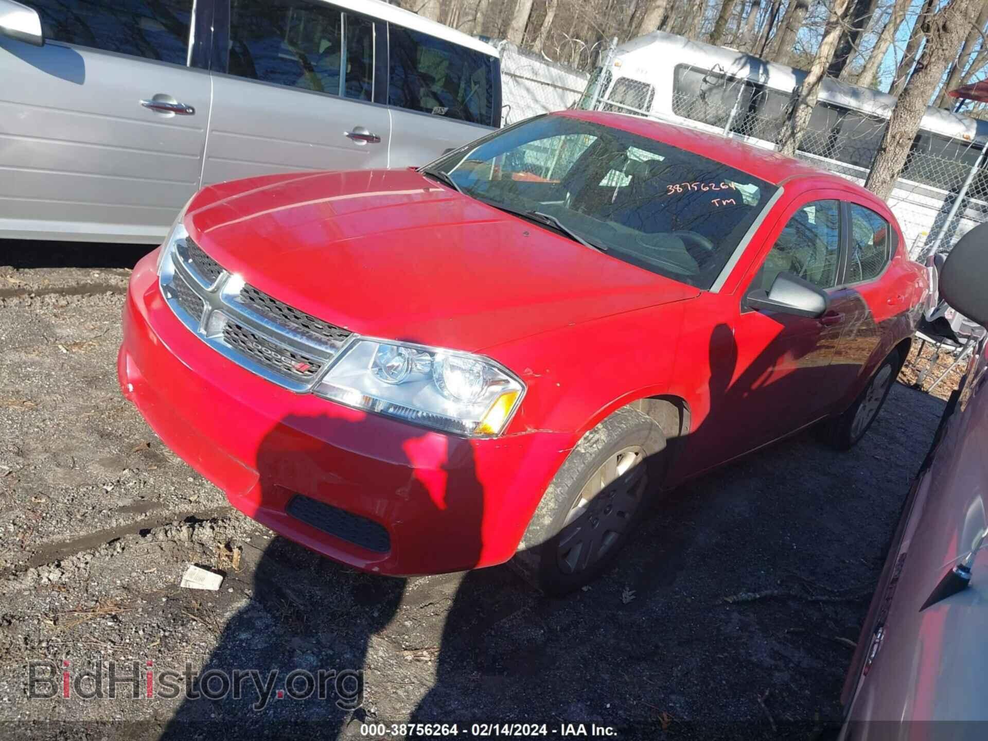 2014 DODGE AVENGER - VIN: 1C3CDZAB7EN223298 - Фото 2