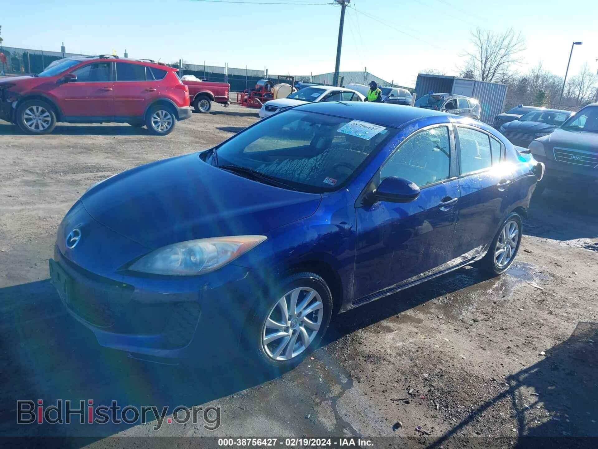 2012 MAZDA MAZDA3 - VIN: JM1BL1V82C1596747 - Фото 2