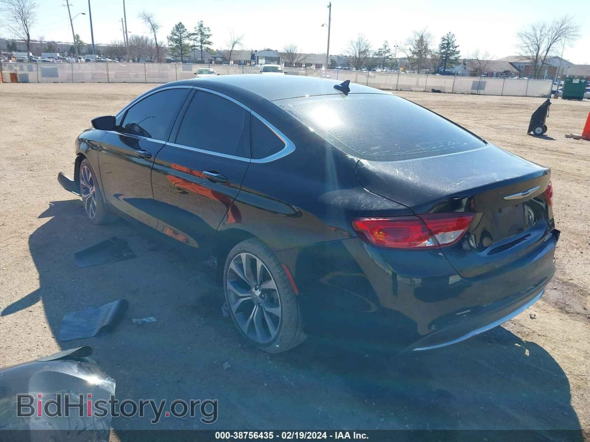 2016 CHRYSLER 200 - VIN: 1C3CCCCB7GN180372 - Фото 3