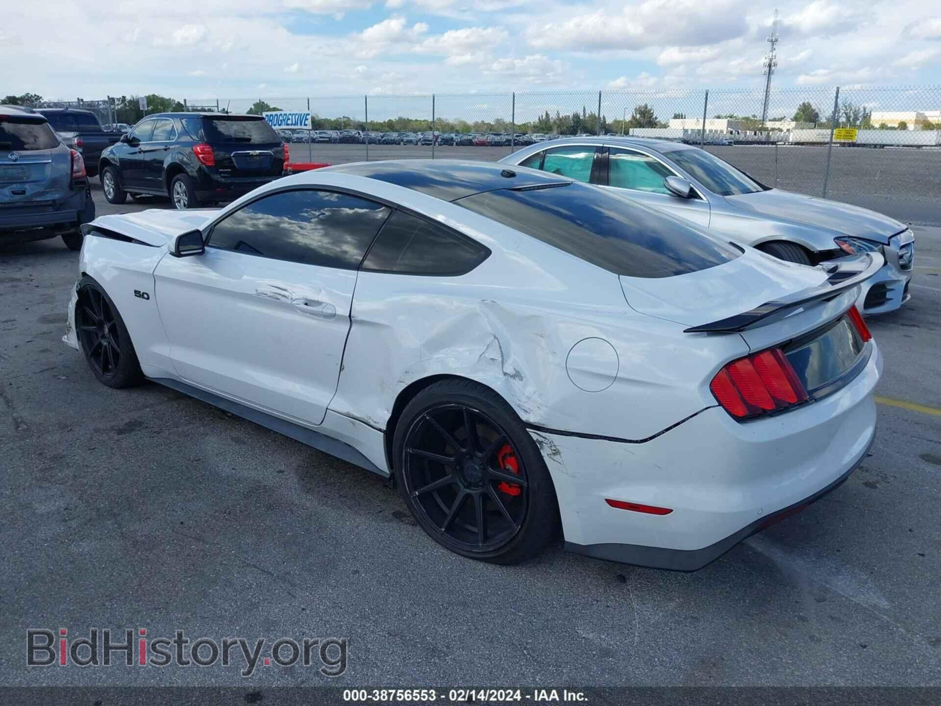 2016 FORD MUSTANG - VIN: 1FA6P8CF7G5265327 - Фото 3