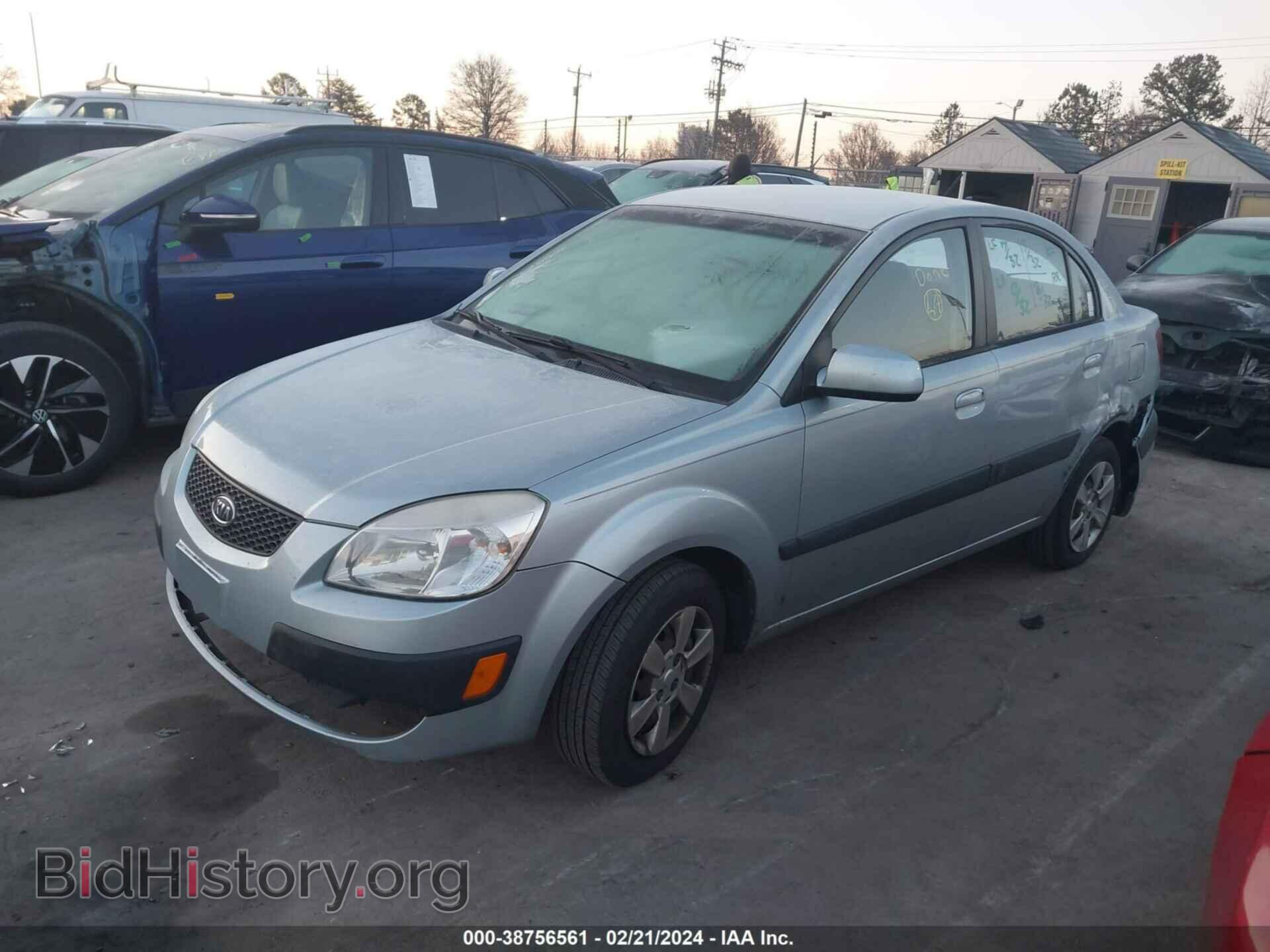 2007 KIA RIO - VIN: KNADE123376212749 - Фото 2