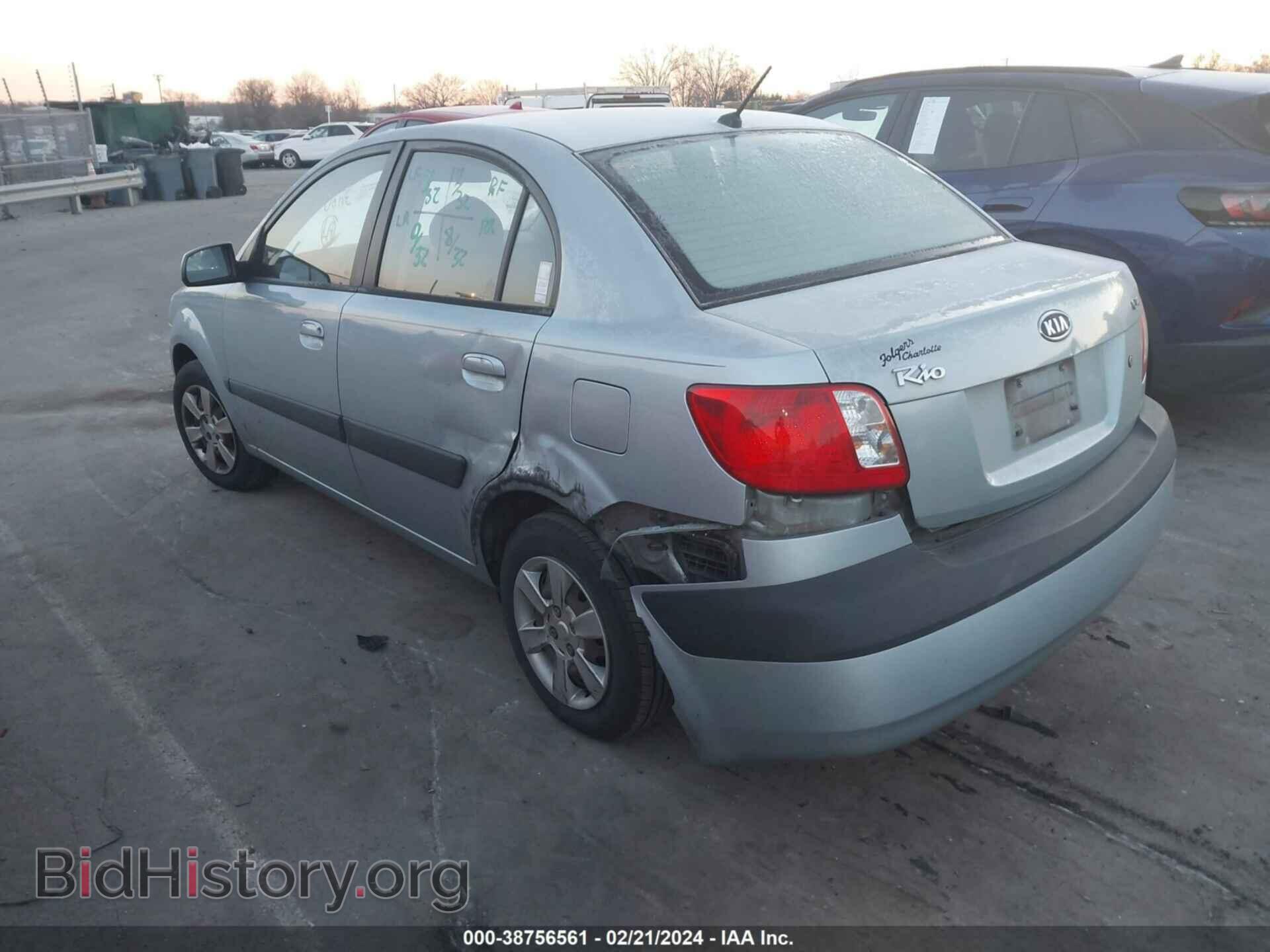 2007 KIA RIO - VIN: KNADE123376212749 - Фото 3