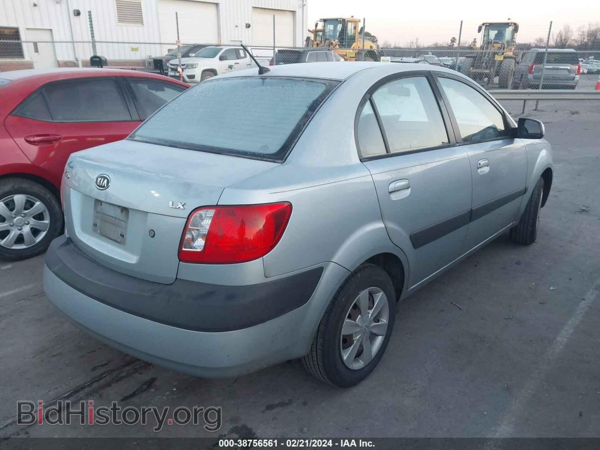 2007 KIA RIO - VIN: KNADE123376212749 - Фото 4